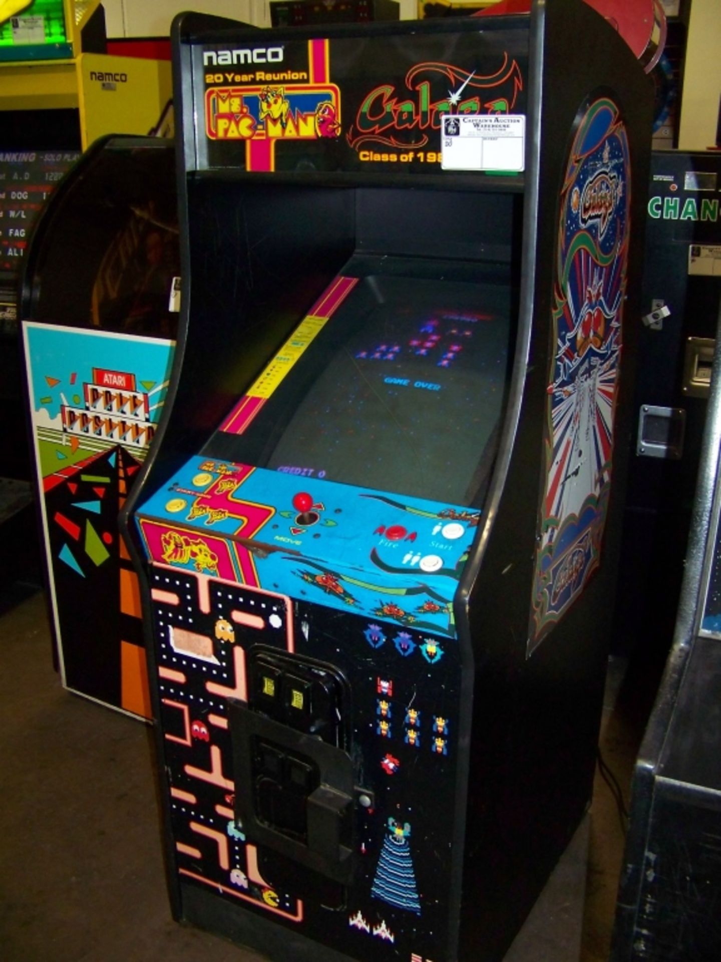 MS. PACMAN GALAGA CLASS OF 1981 ARCADE GAME - Image 3 of 5