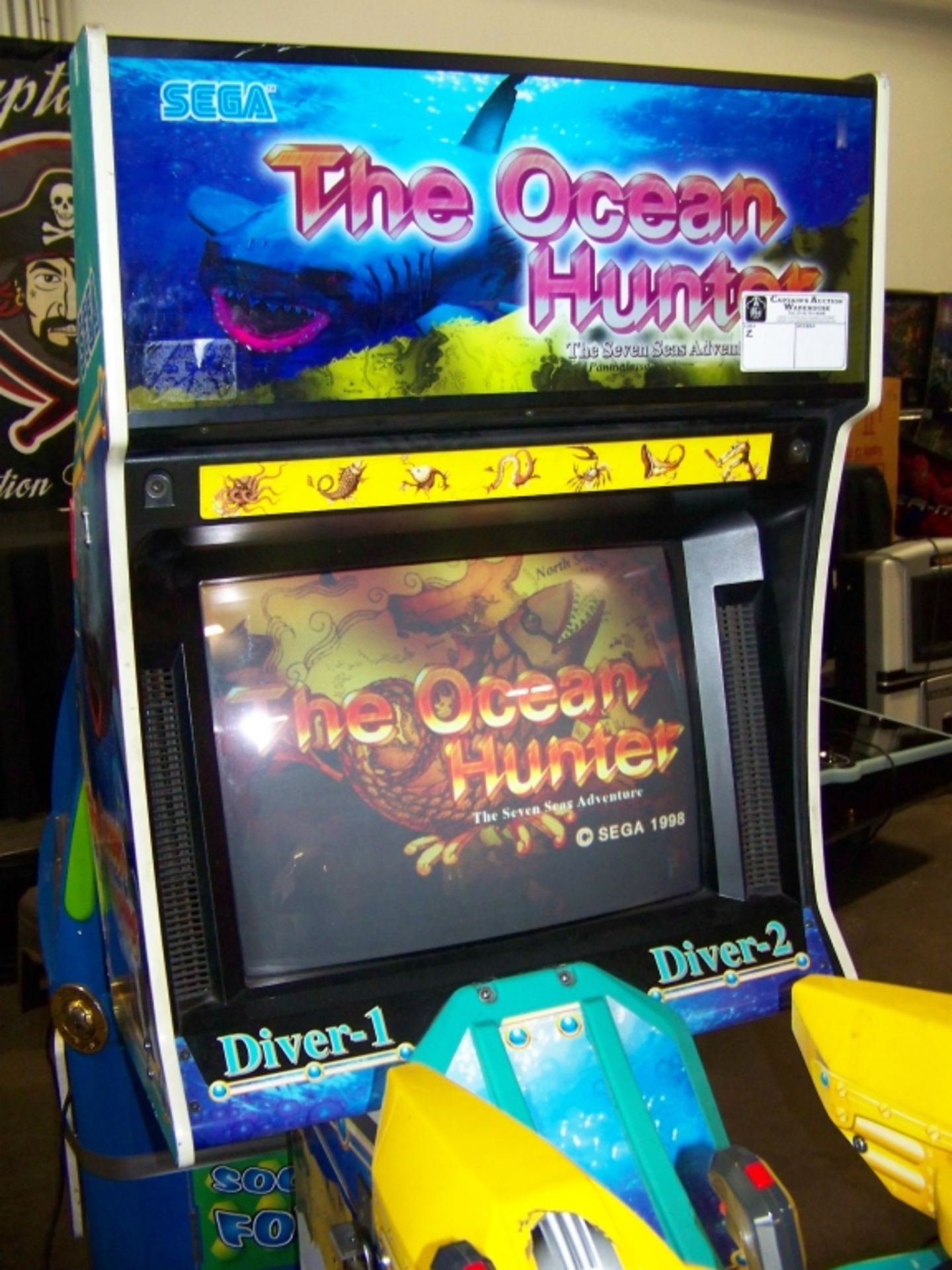 THE OCEAN HUNTER SHOOTER ARCADE GAME SEGA - Image 6 of 6