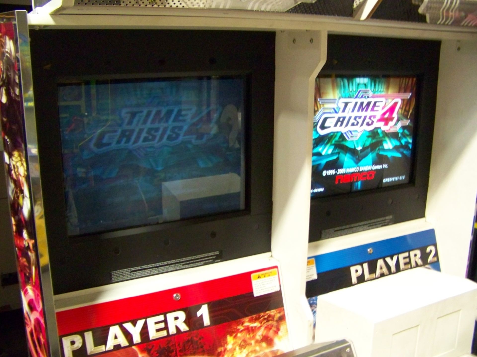 TIME CRISIS 4 TWIN SHOOTER ARCADE GAME NAMCO   H