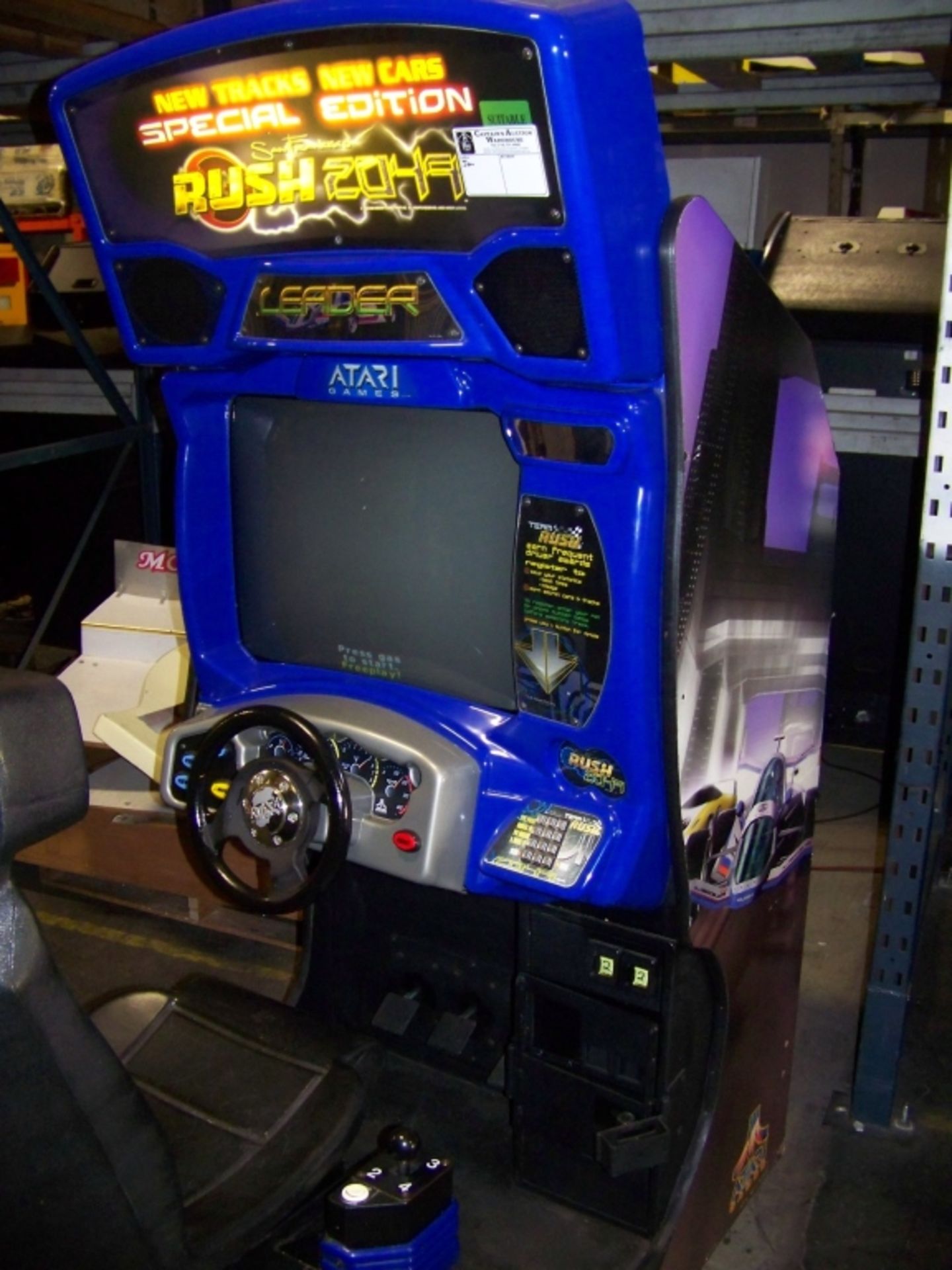 RUSH 2049 SPECIAL ED. RACING ARCADE GAME - Image 4 of 6