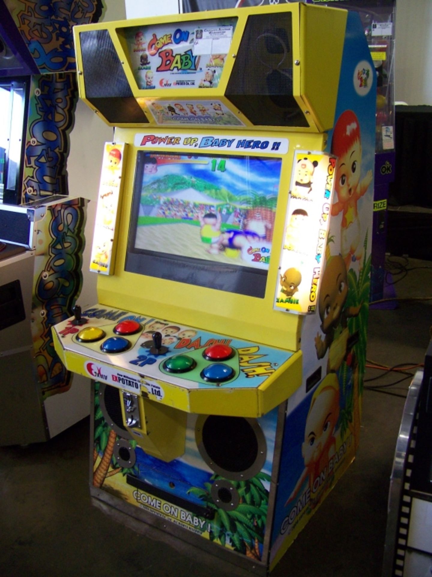 BABY COME ON! TRACK N FIELD STYLE JP ARCADE GAME - Image 7 of 10