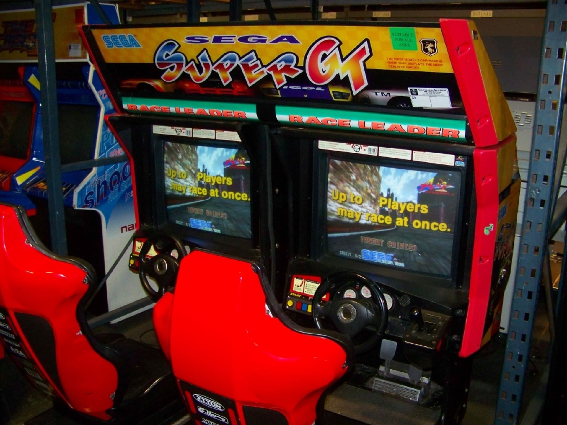 SUPER GT TWIN DRIVER RACING ARCADE GAME - Image 2 of 5