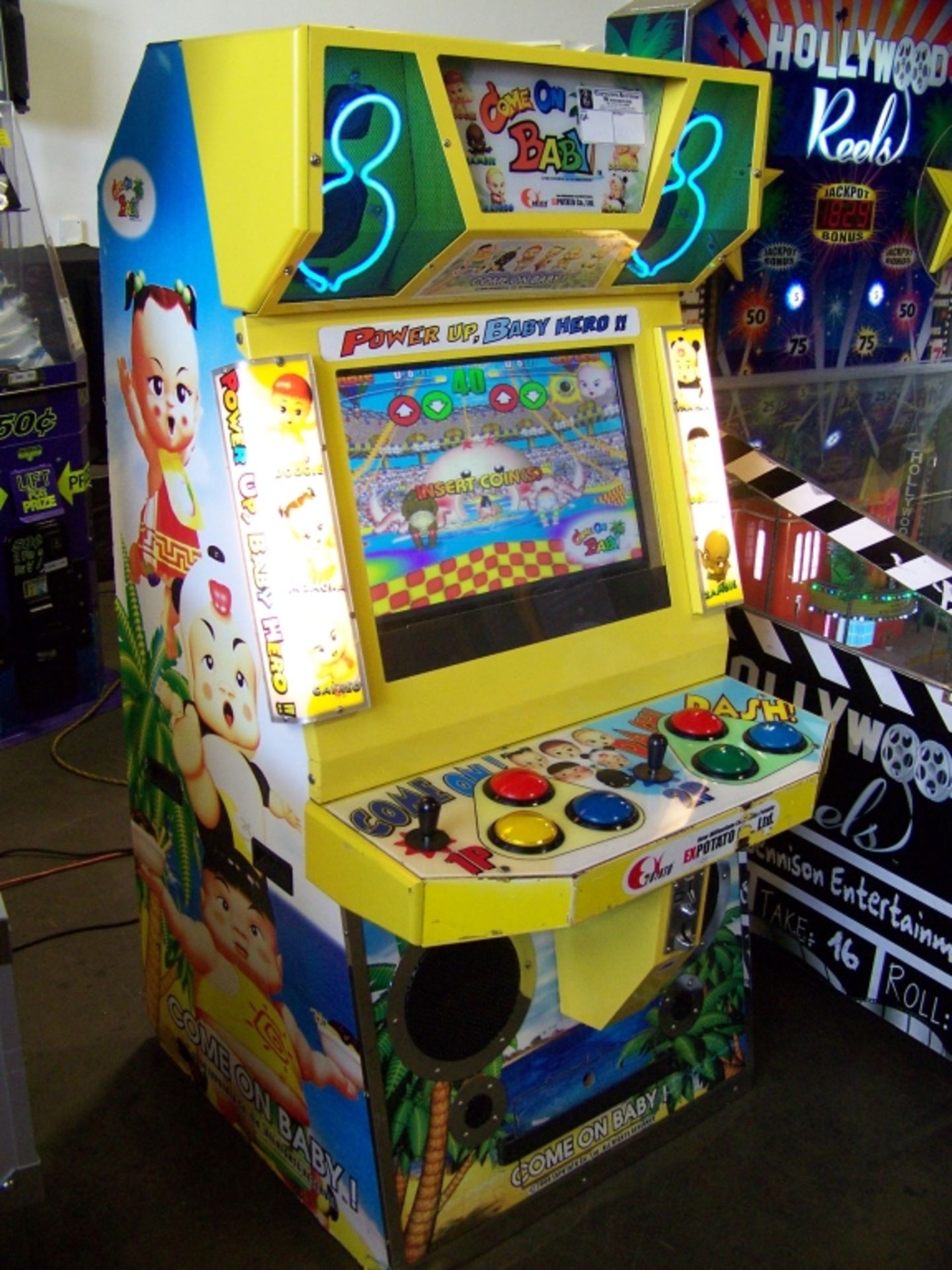 BABY COME ON! TRACK N FIELD STYLE JP ARCADE GAME