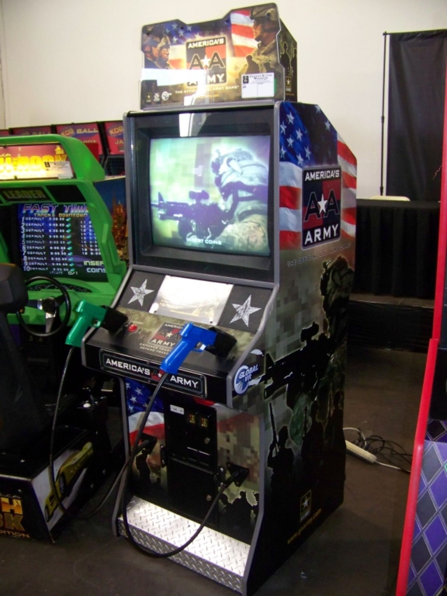 AMERICA'S ARMY DEDICATED ARCADE GAME GLOBAL VR