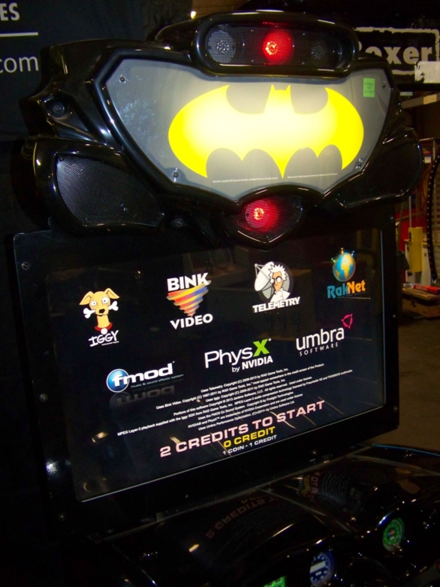 BATMAN ARCADE GAME RAW THRILLS PROTOTYPE - Image 6 of 12