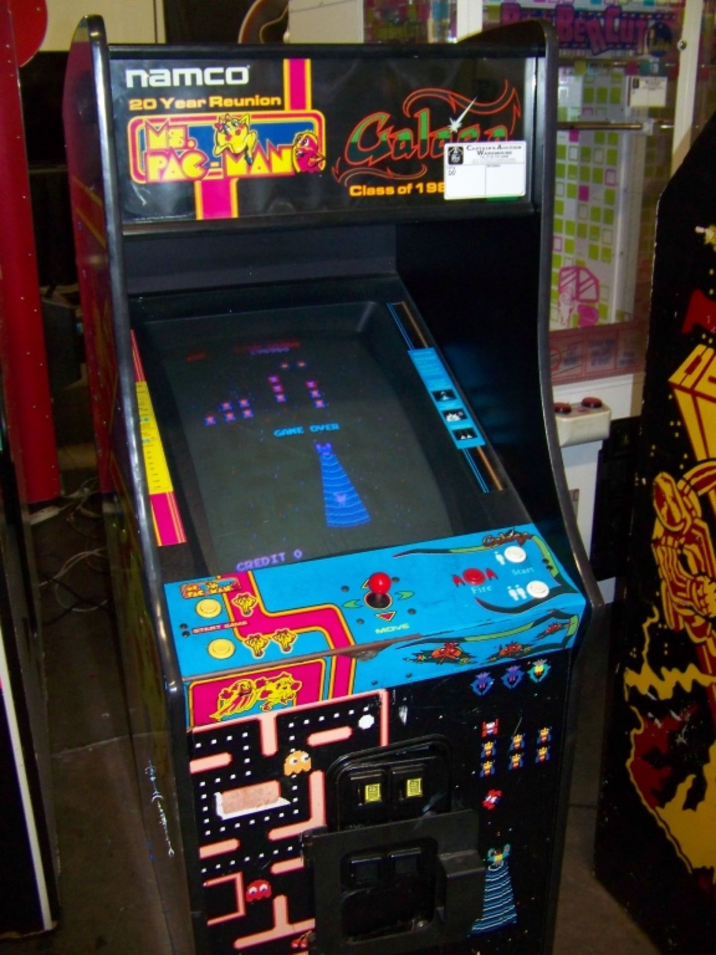 MS. PACMAN GALAGA CLASS OF 1981 ARCADE GAME - Image 5 of 5