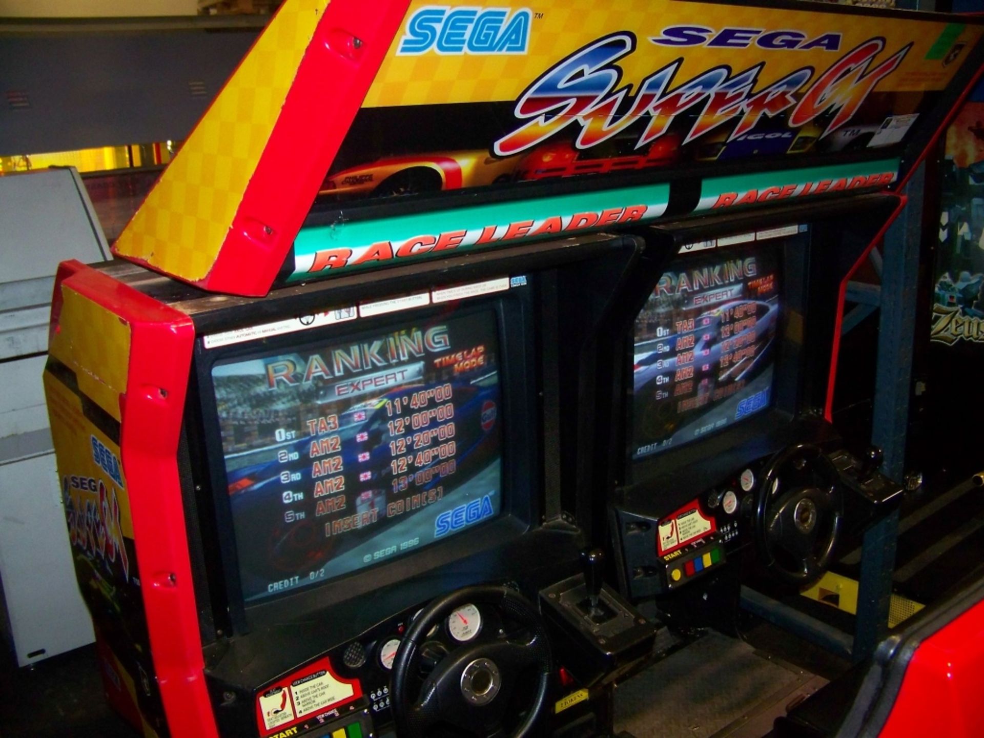 SUPER GT TWIN DRIVER RACING ARCADE GAME - Image 4 of 5