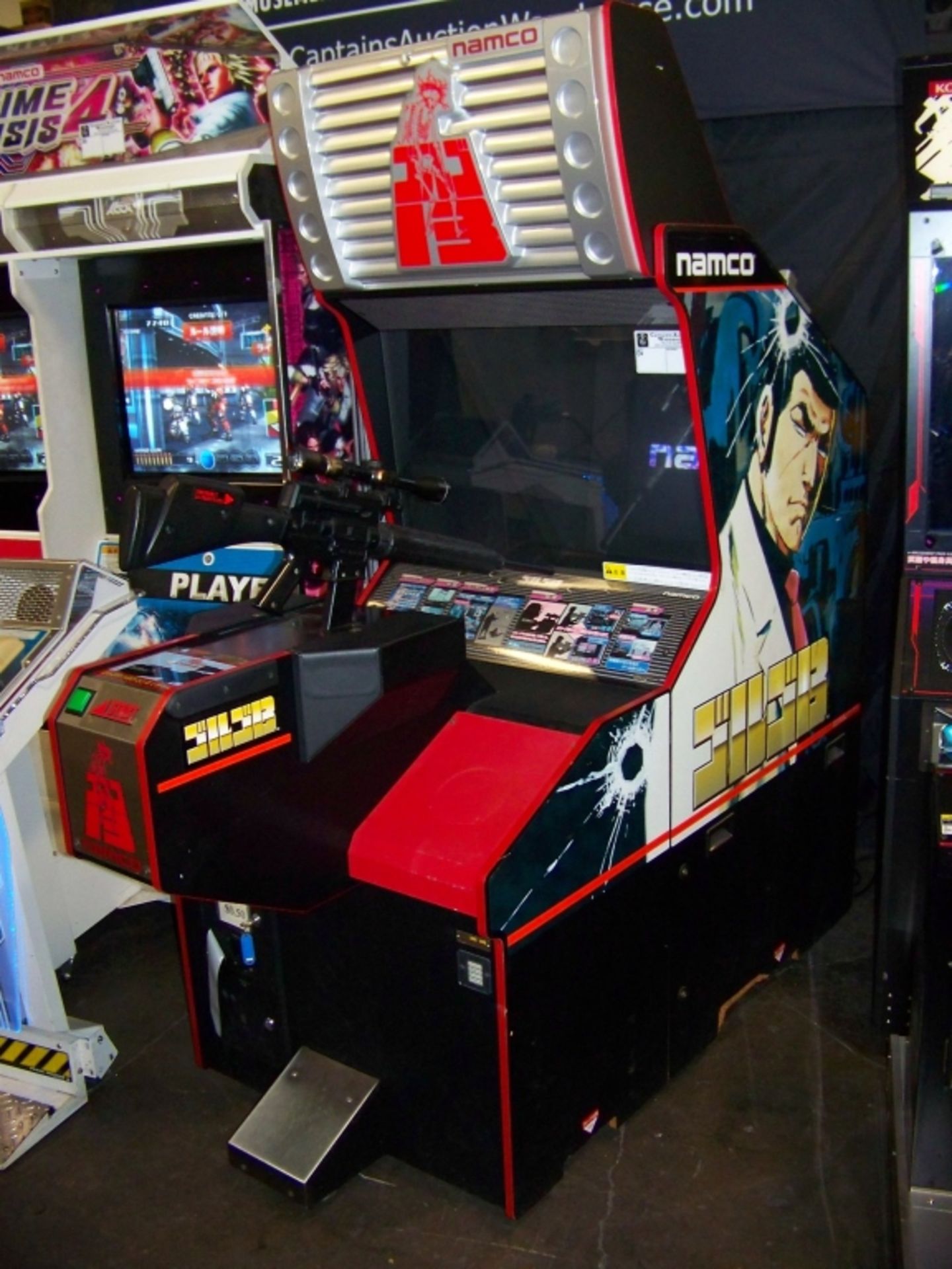 GOLGO 13 SHOOTER ARCADE GAME UPRIGHT JP VER.