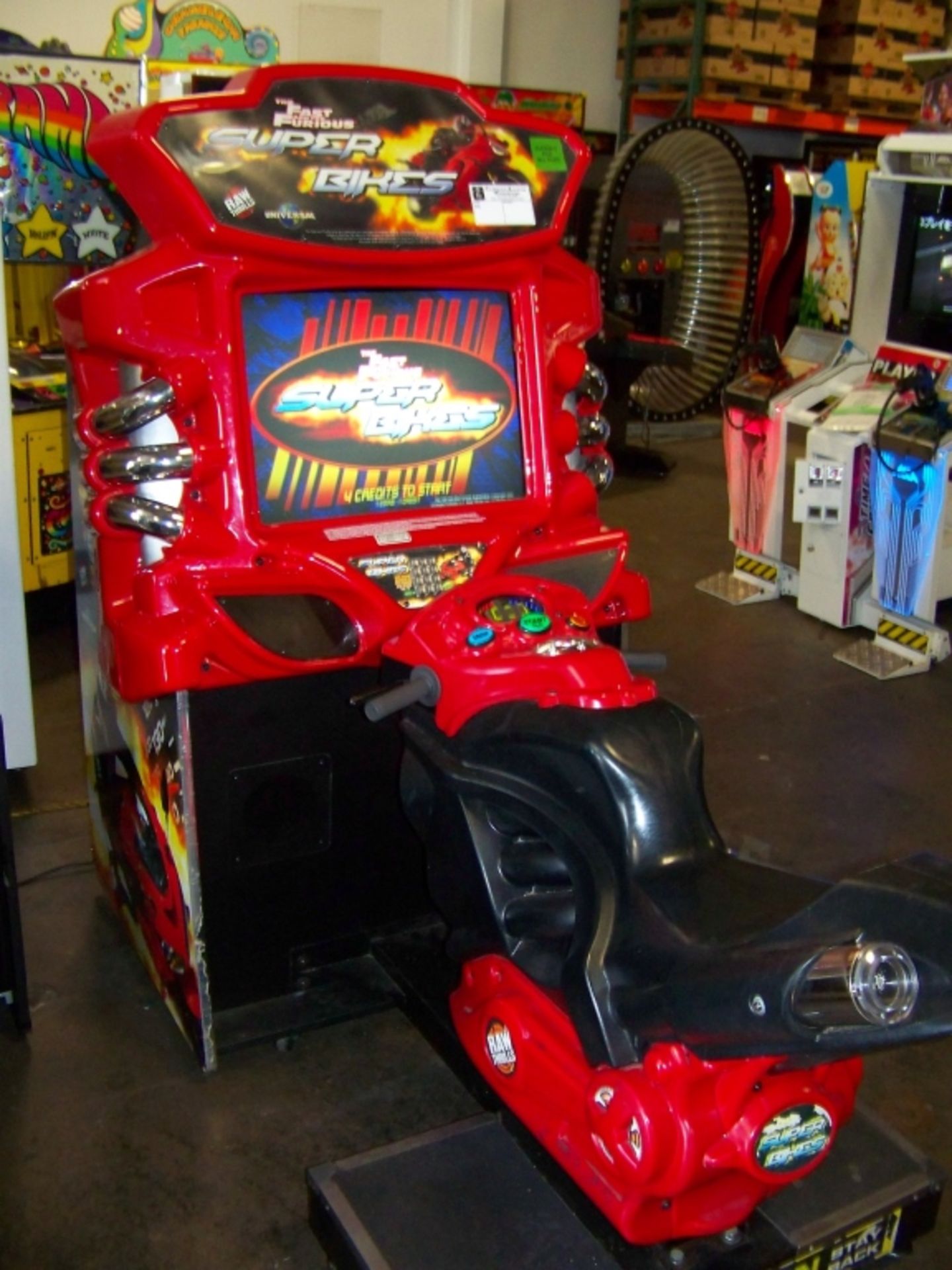 SUPER BIKES FAST & FURIOUS RACING ARCADE GAME - Image 4 of 6