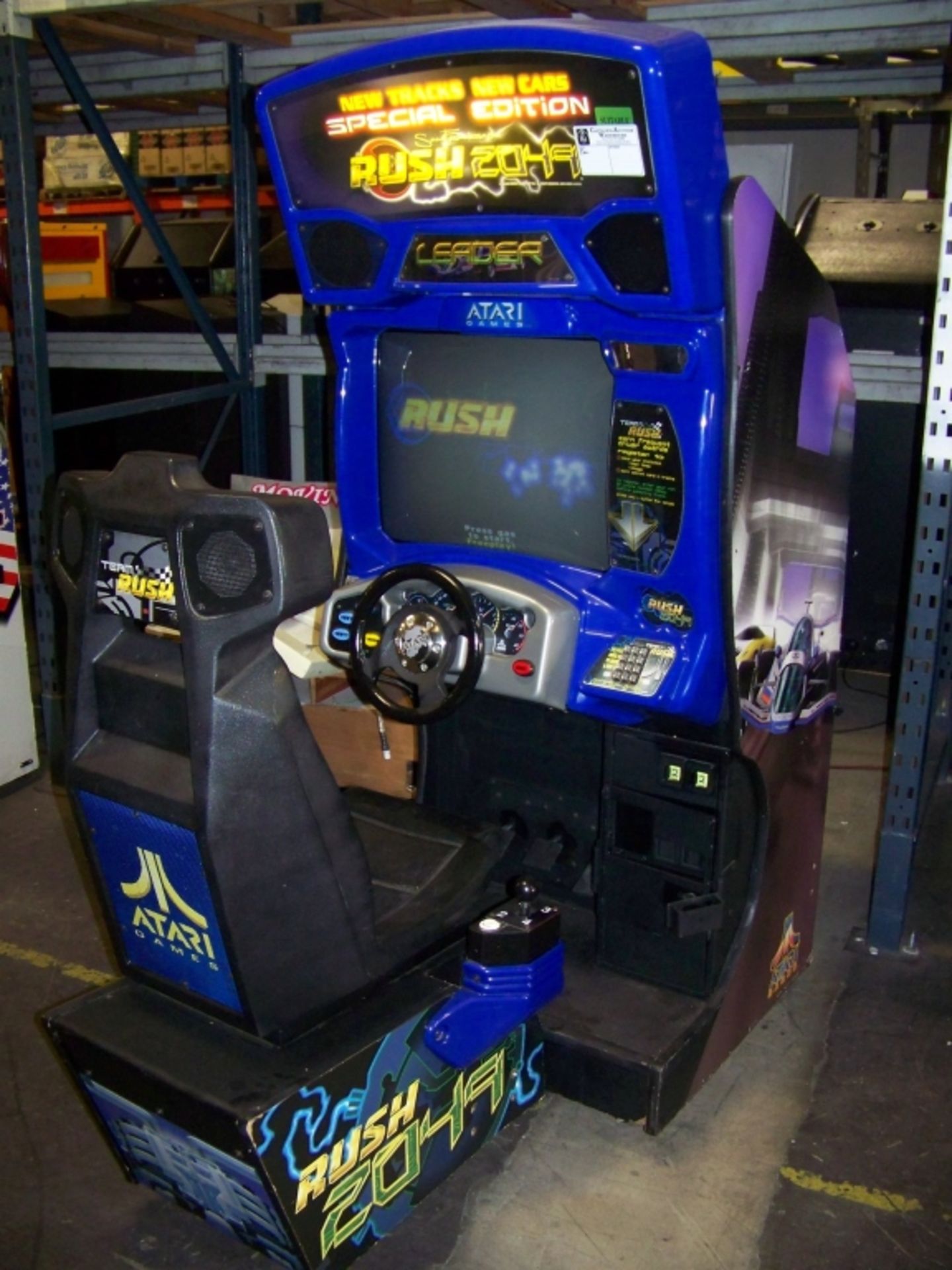 RUSH 2049 SPECIAL ED. RACING ARCADE GAME - Image 3 of 6