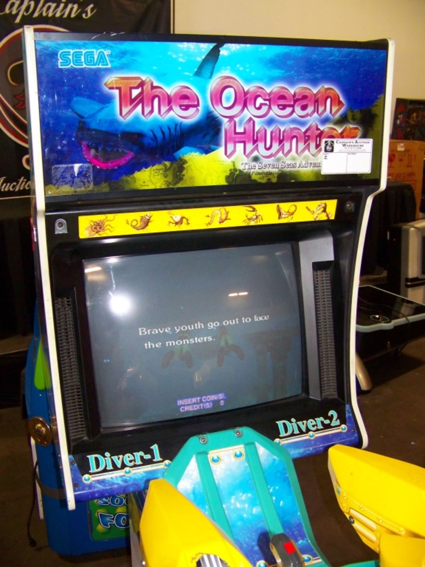 THE OCEAN HUNTER SHOOTER ARCADE GAME SEGA - Image 4 of 6