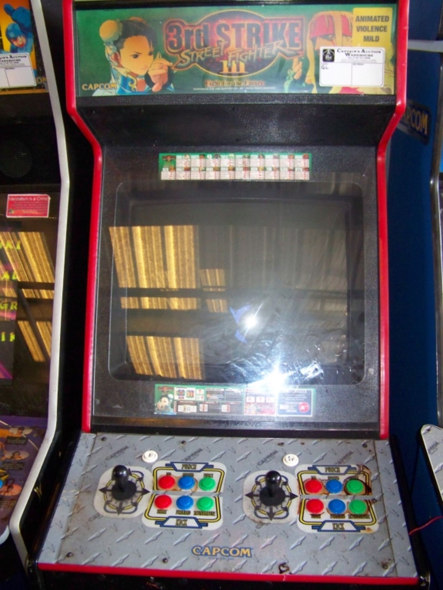 STREET FIGHTER III THIRD STRIKE ARCADE MKII CAB - Image 3 of 3