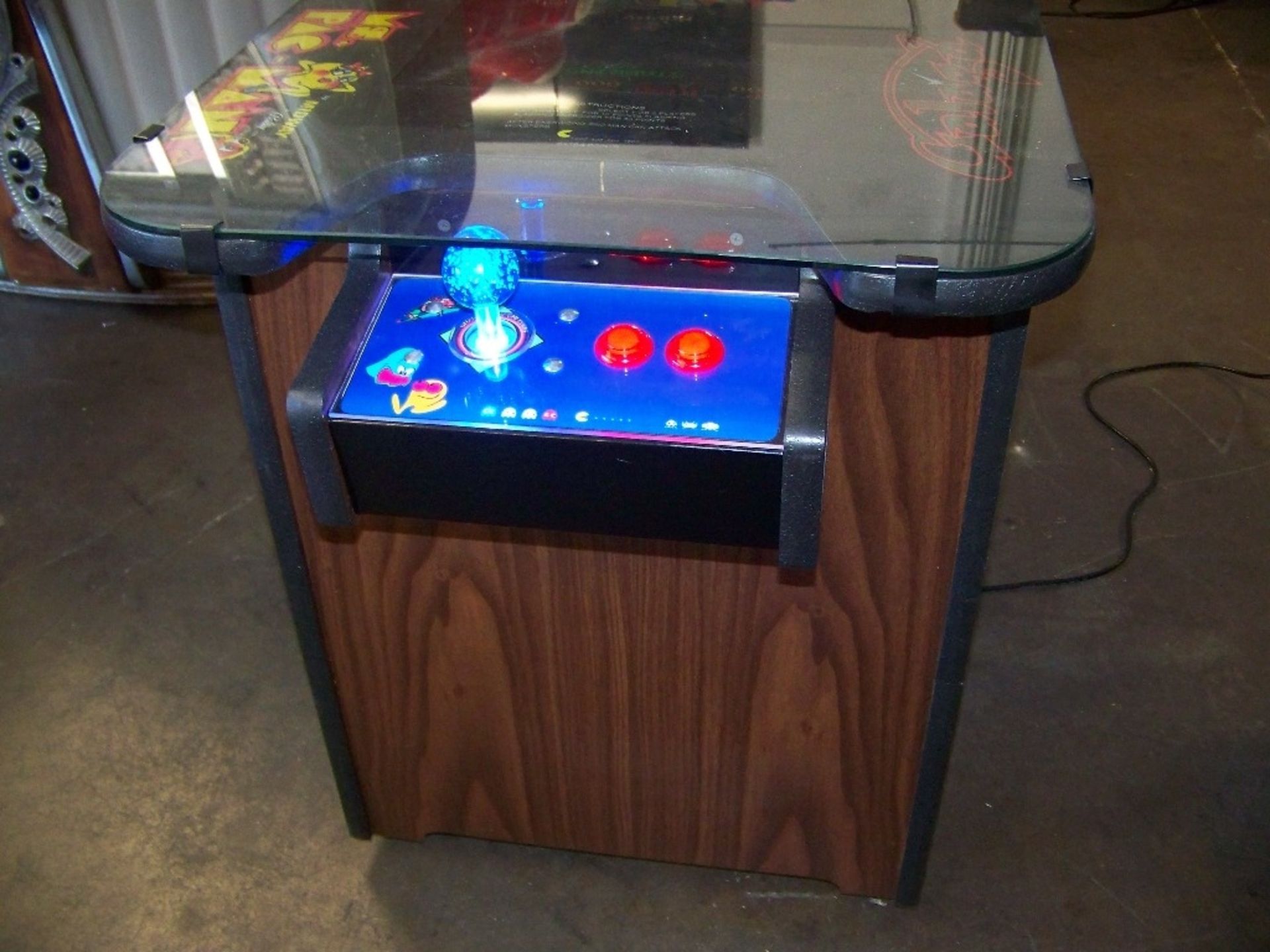 Check pictures for details.Â  NOTE: NEW CABINET. LCD MONITOR 60 CLASSIC GAMES IN 1 LIGHTED JOY - Image 4 of 4