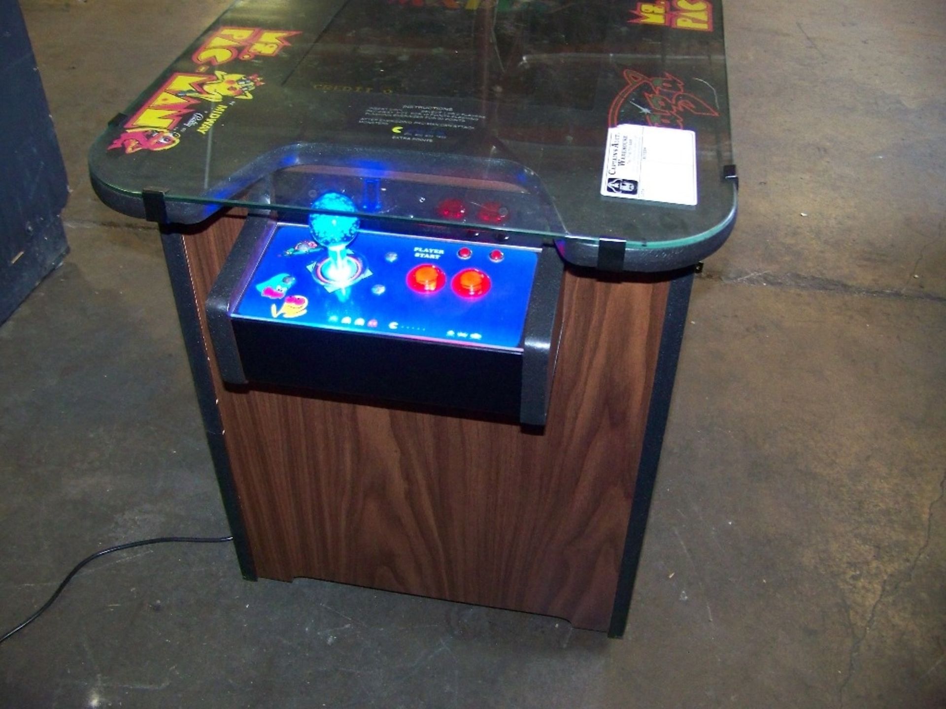 Check pictures for details.Â  NOTE: NEW CABINET. LCD MONITOR 60 CLASSIC GAMES IN 1 LIGHTED JOY - Image 3 of 4