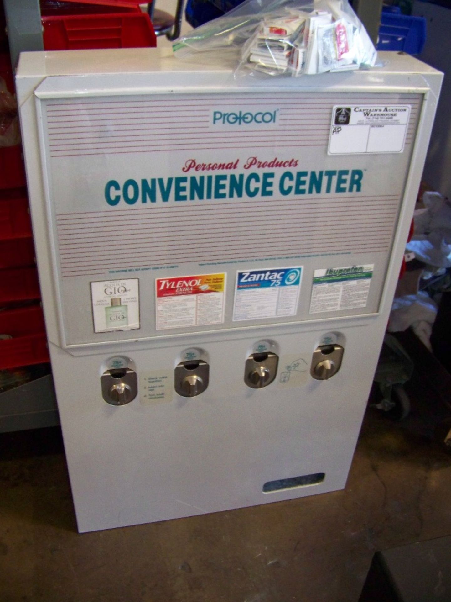 PROTOCAL WALL MOUNT SERVICE VENDING MACHINE