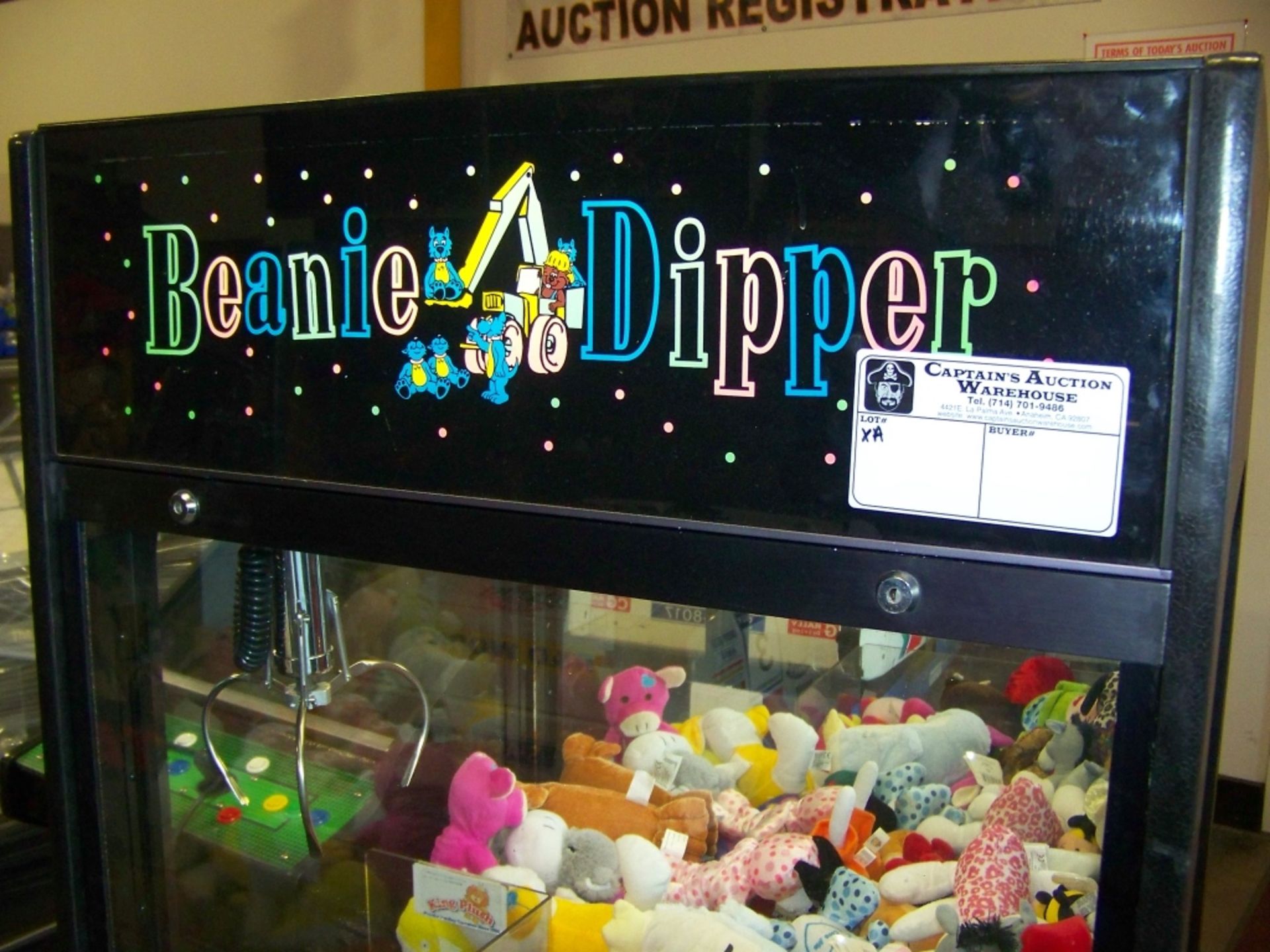 BEANIE DIPPER 35" SMALL PLUSH CLAW CRANE MACHINE - Image 2 of 5