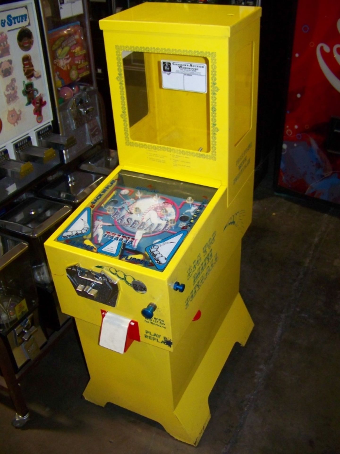 BIG TOP MINI PINBALL BULK VENDING GAME - Image 2 of 2