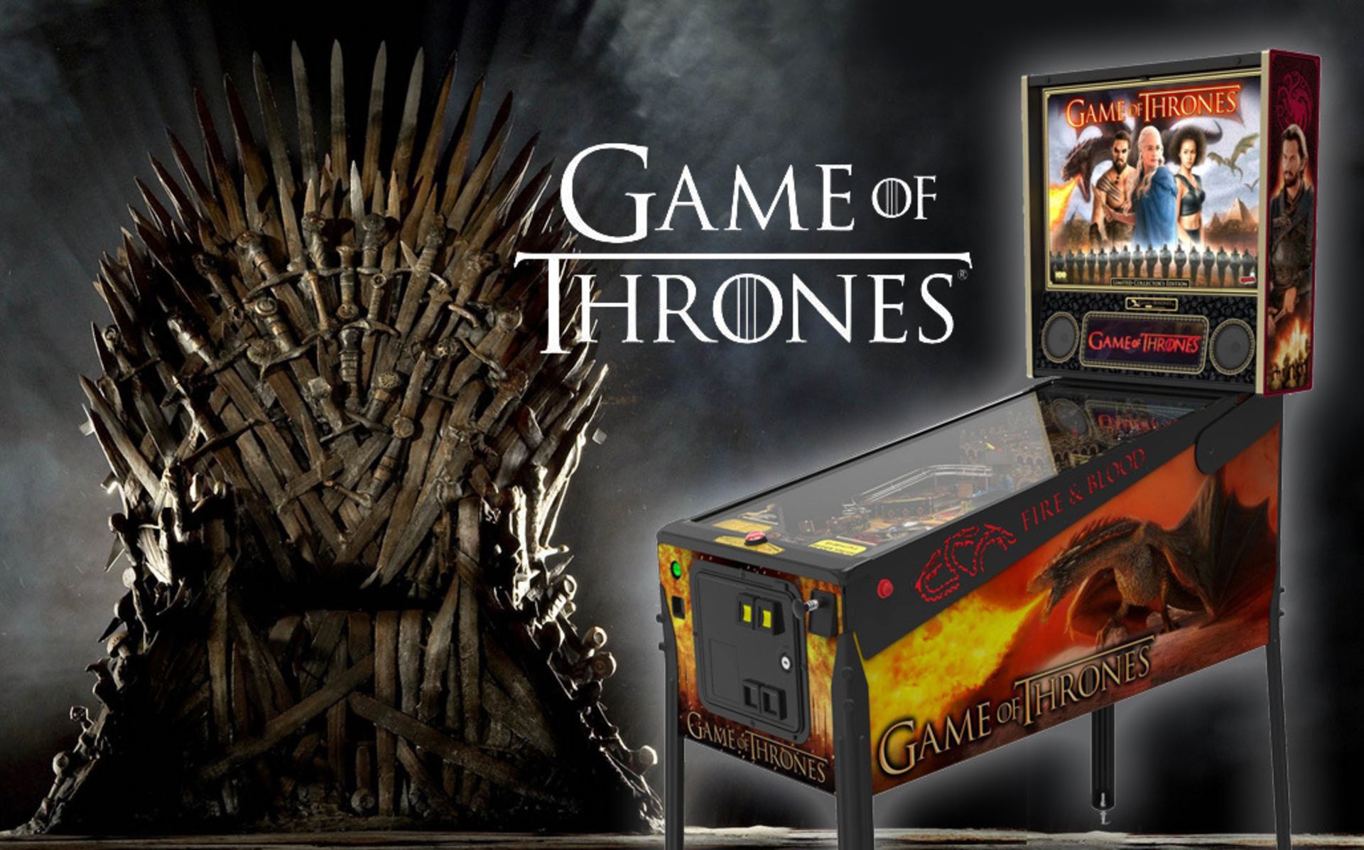 GAME OF THRONES PINBALL MACHINE BRAND NEW!