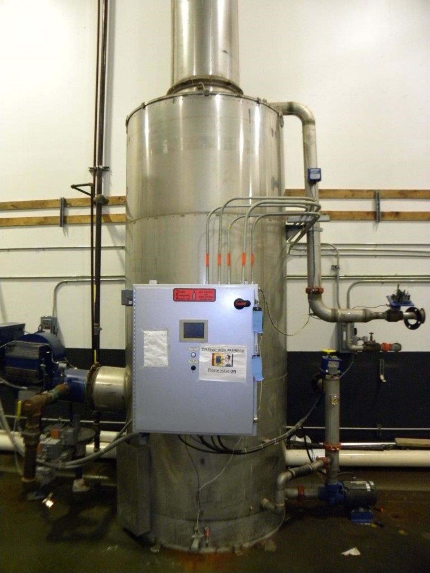 WATER HEATER. MFG – 2009 by “Thermal Engineering of Arizona”. “SUPERHEATER” 6.3 Million BTU. ALL