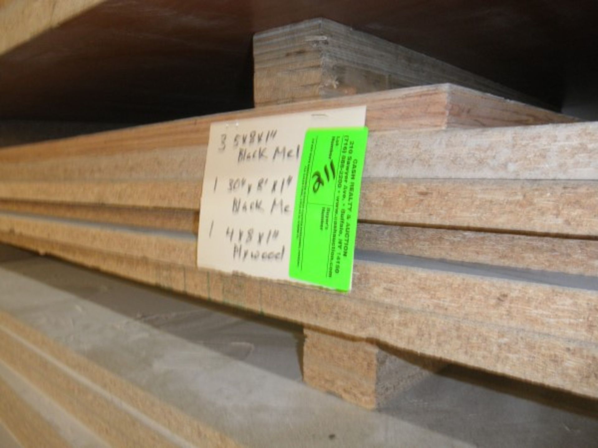 6 1" THICK ROUGHLY 4X8 PARTICLE BOARD