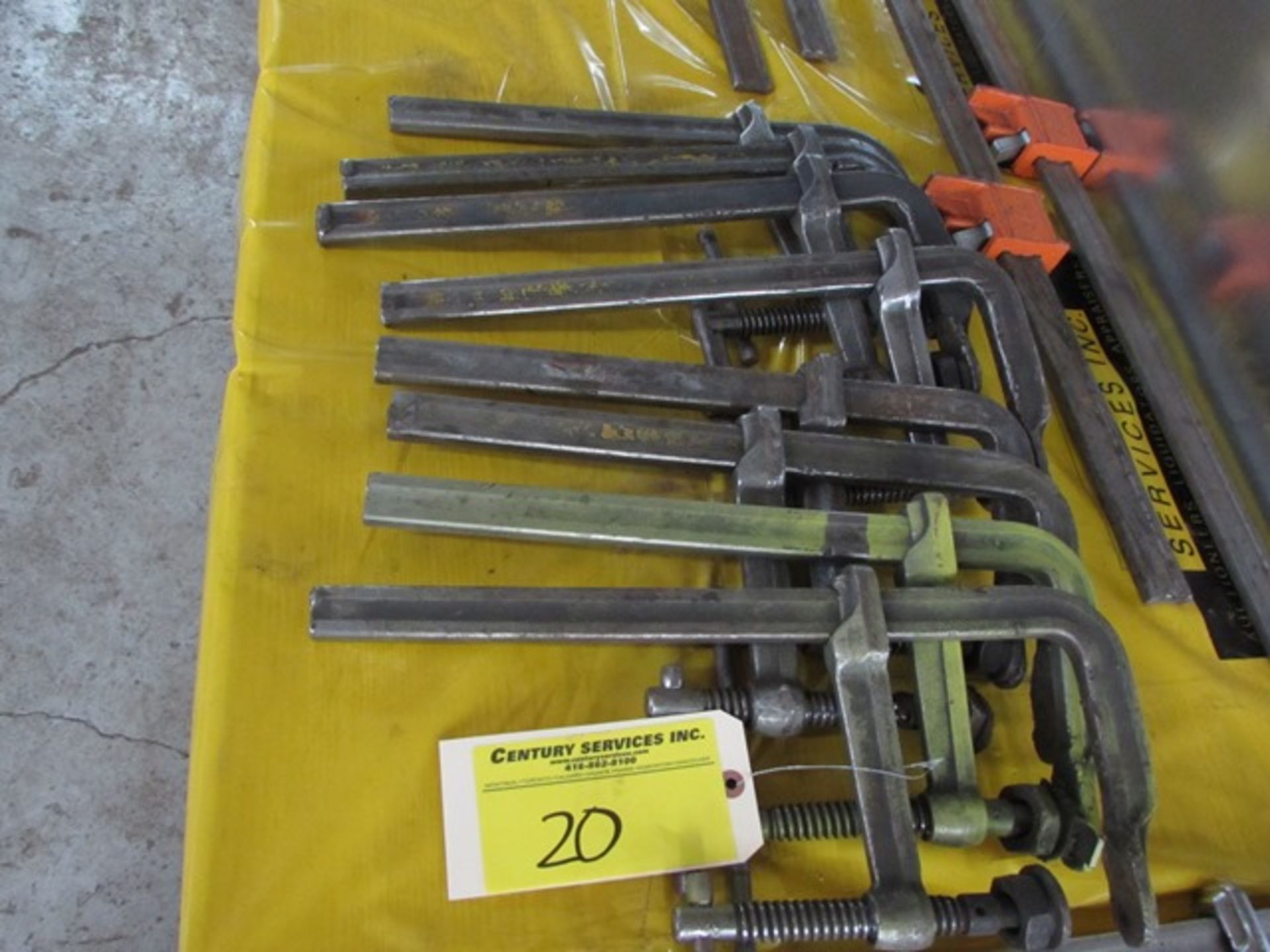 Lot 8- c-clamps