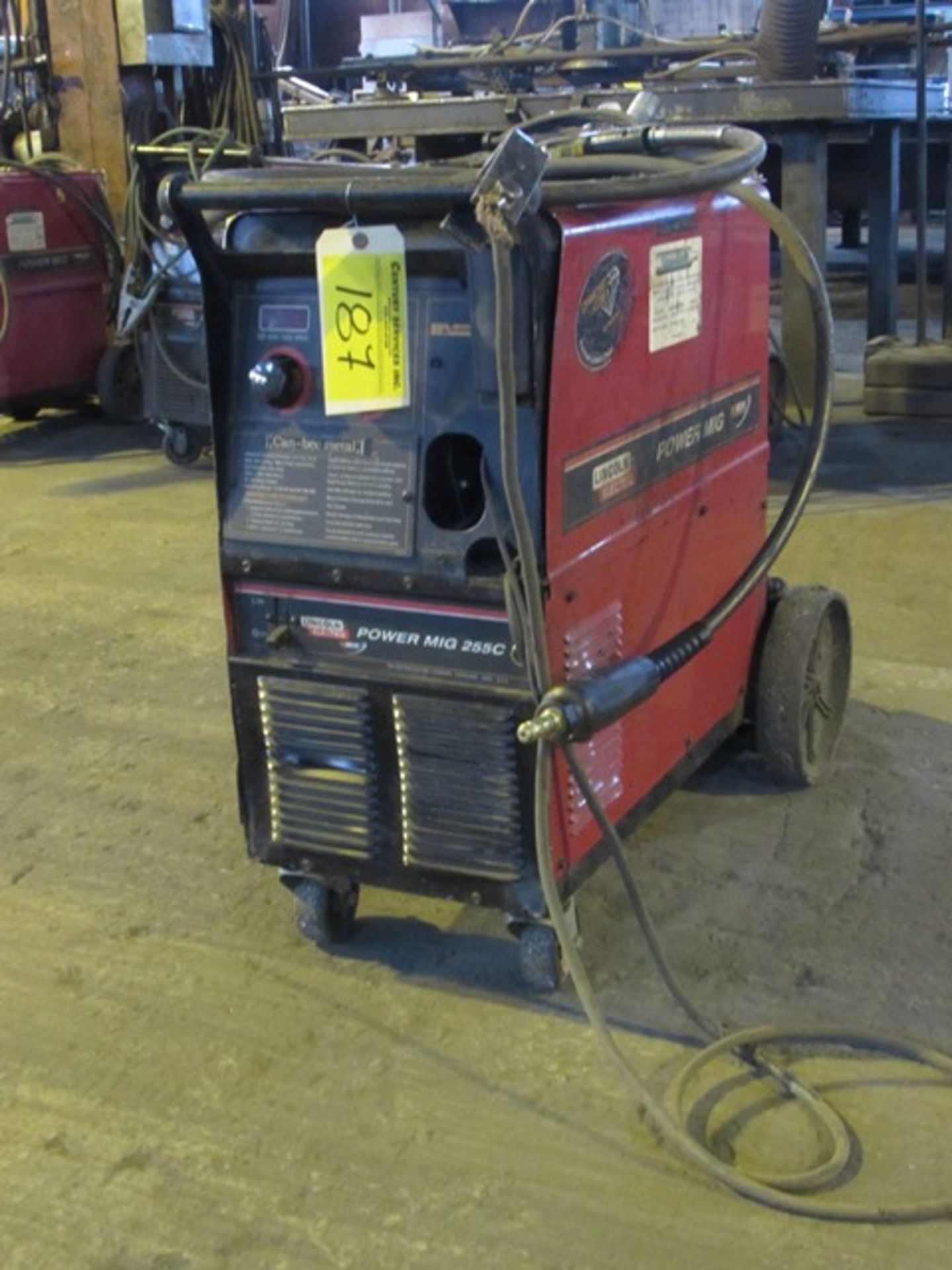 Lincoln Electric Power Mig 225C mig welder S/N - U1060309714