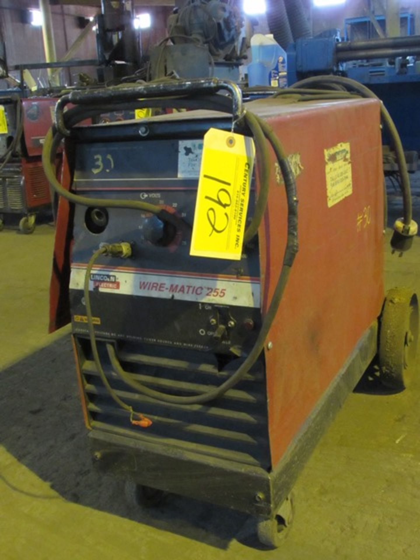 Lincoln Electric Wirematic mig welder S/N - U1901106046