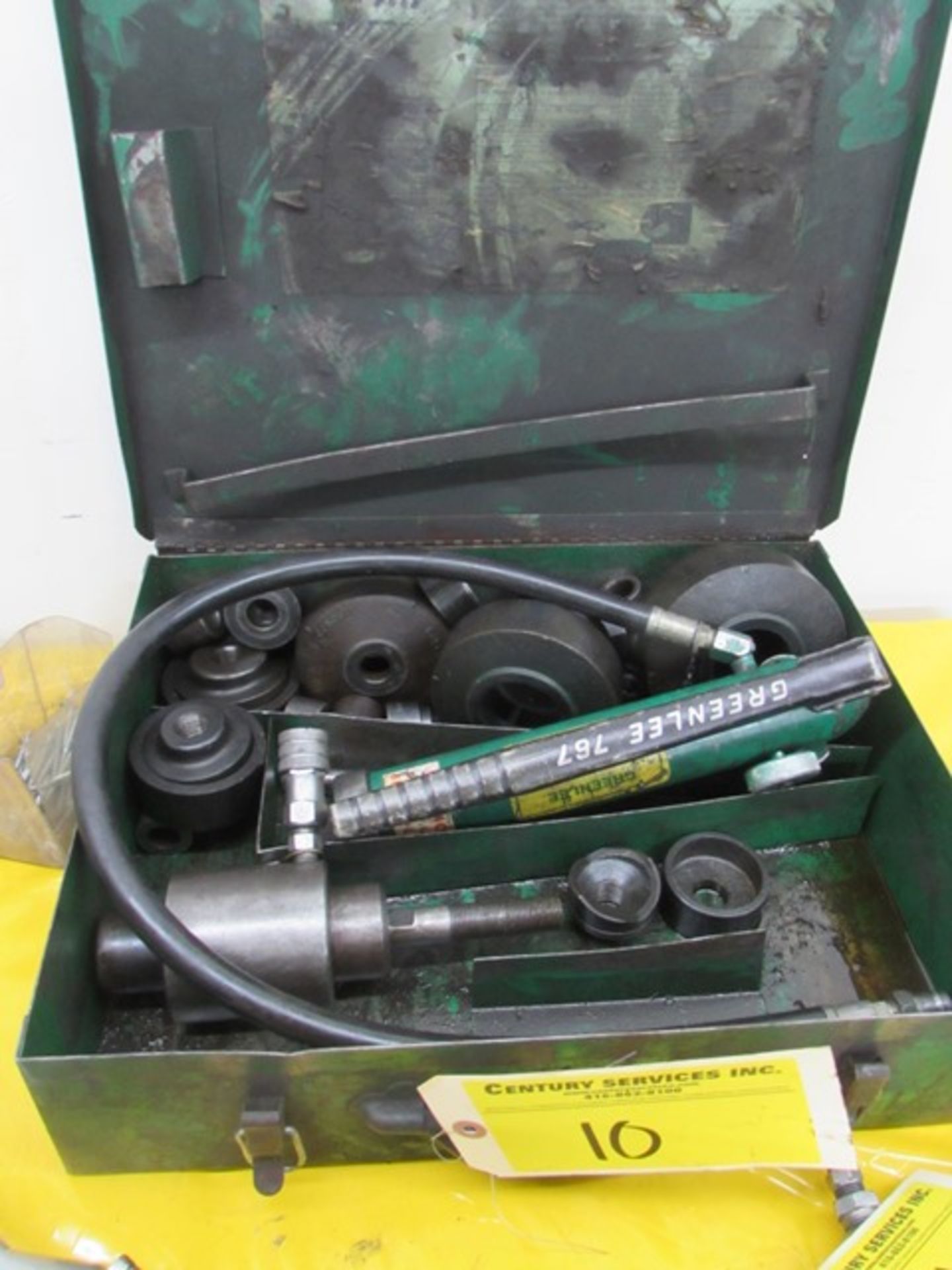 Greenline Knockout Punch pneumatic driver set