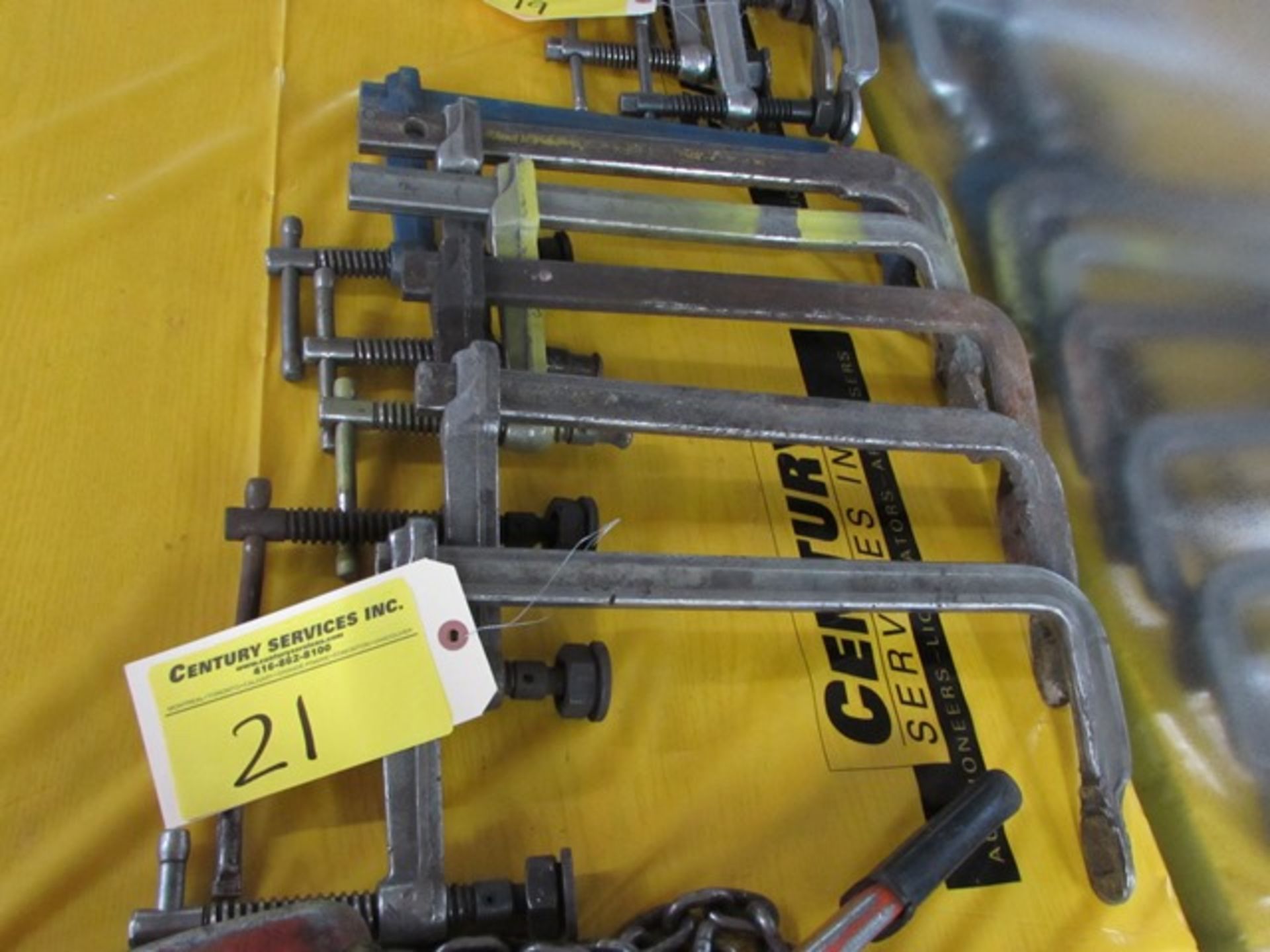 Lot 6  c-clamps