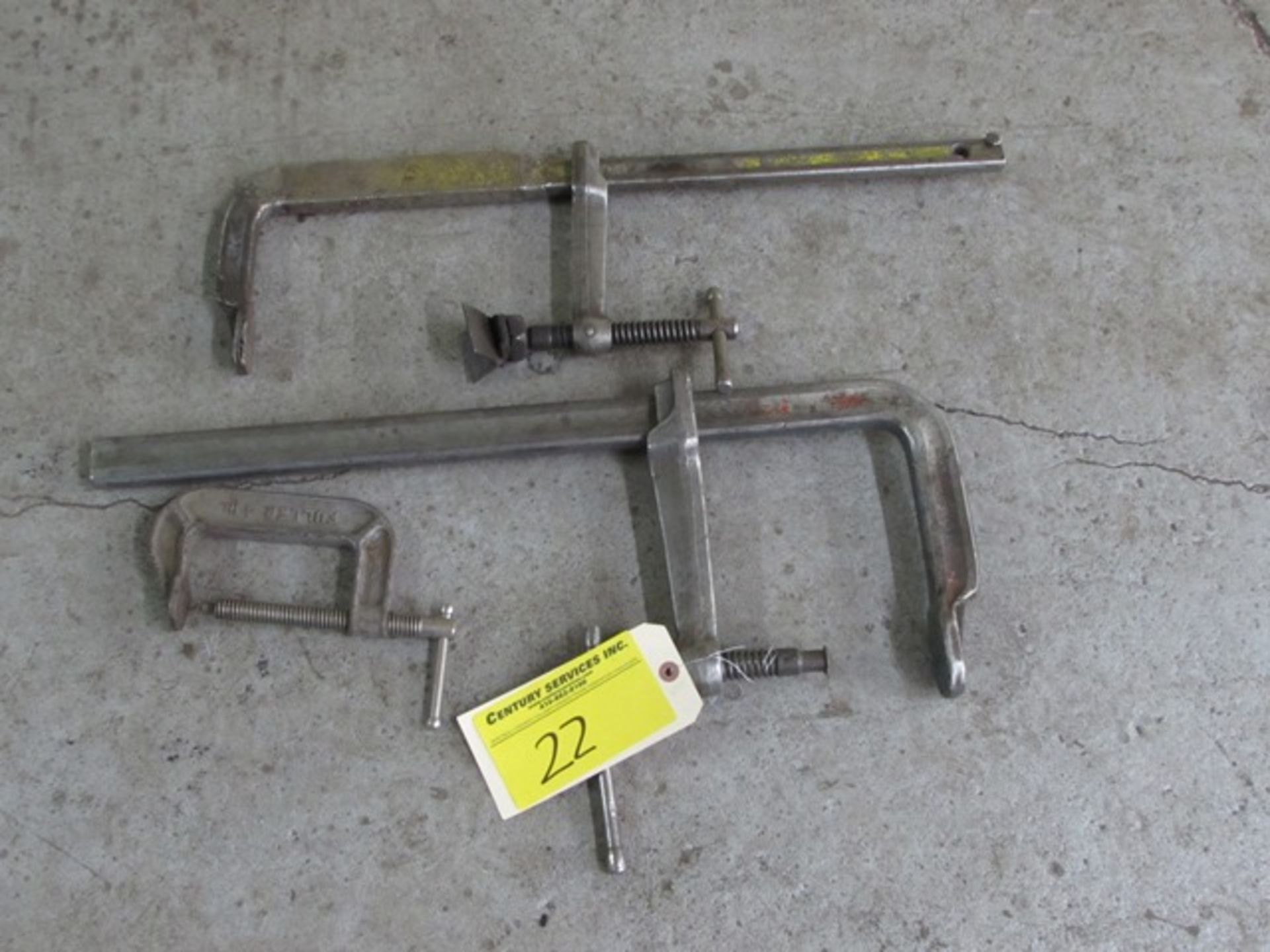 Lot 3 c-clamps