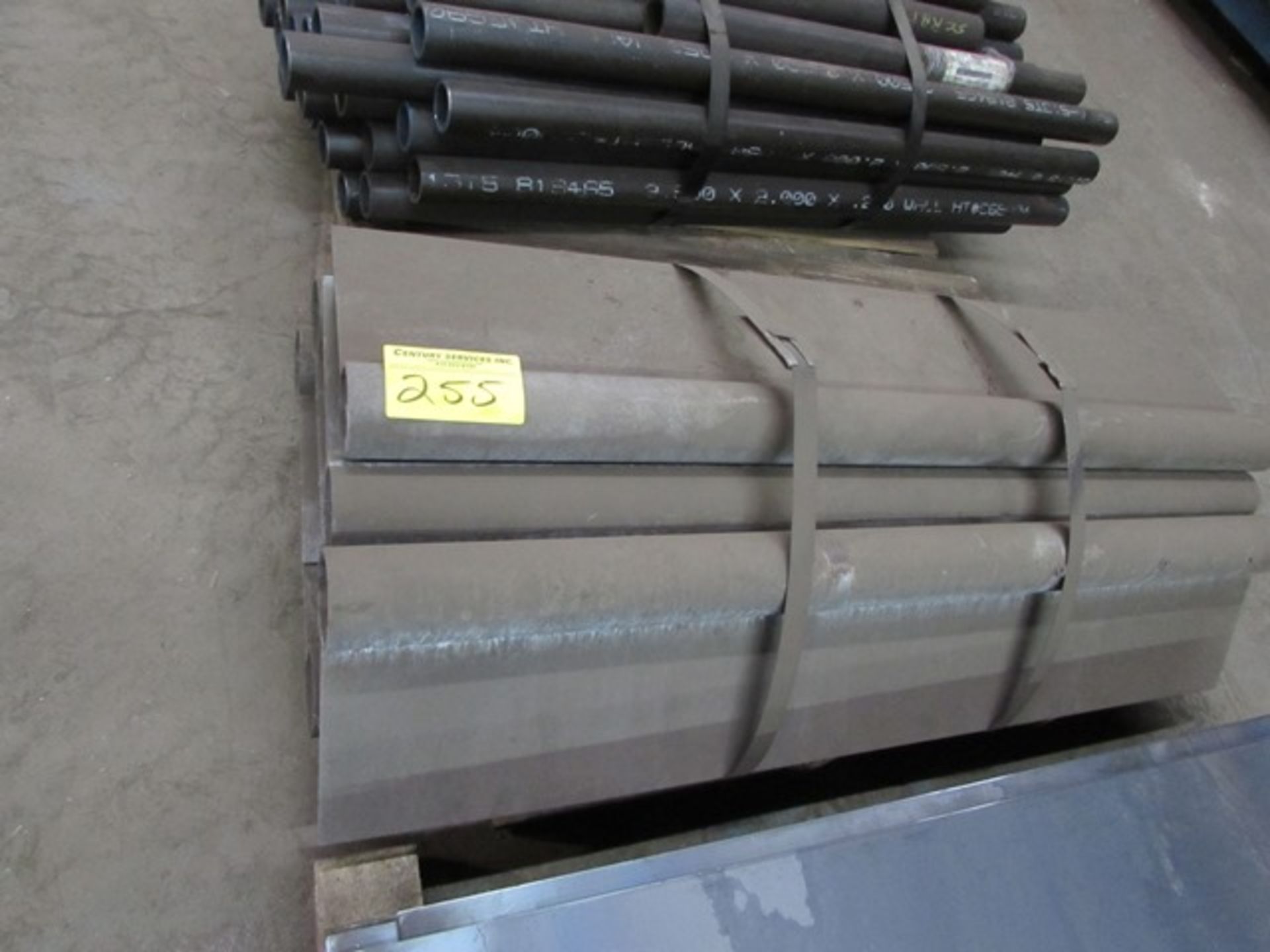 Lot steel tubes