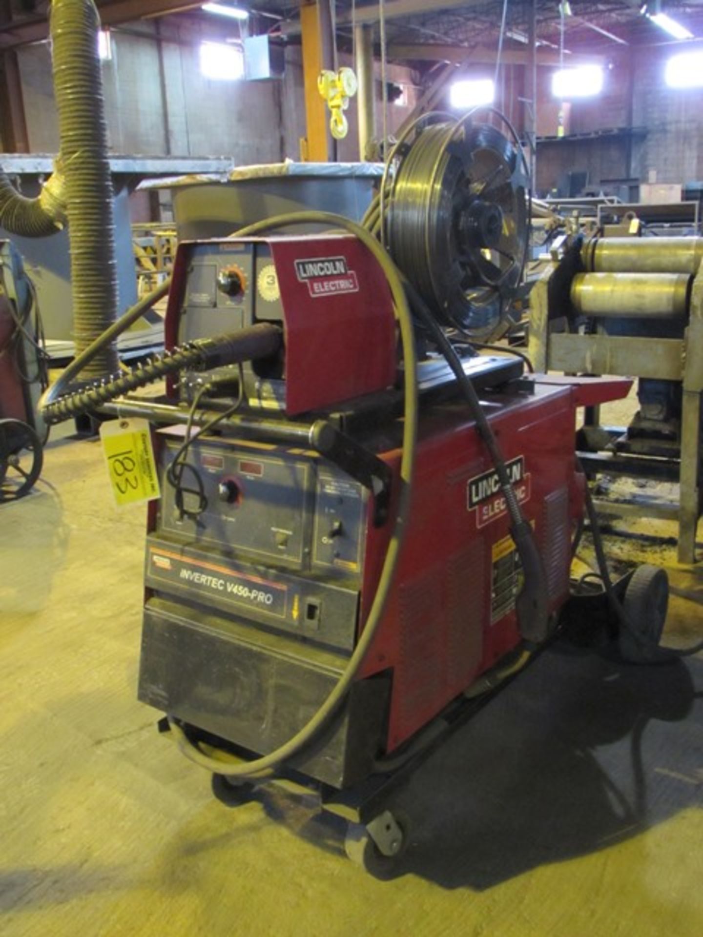 Lincoln Electric Invertec V450 Pro mig welder S/N - U1081201306