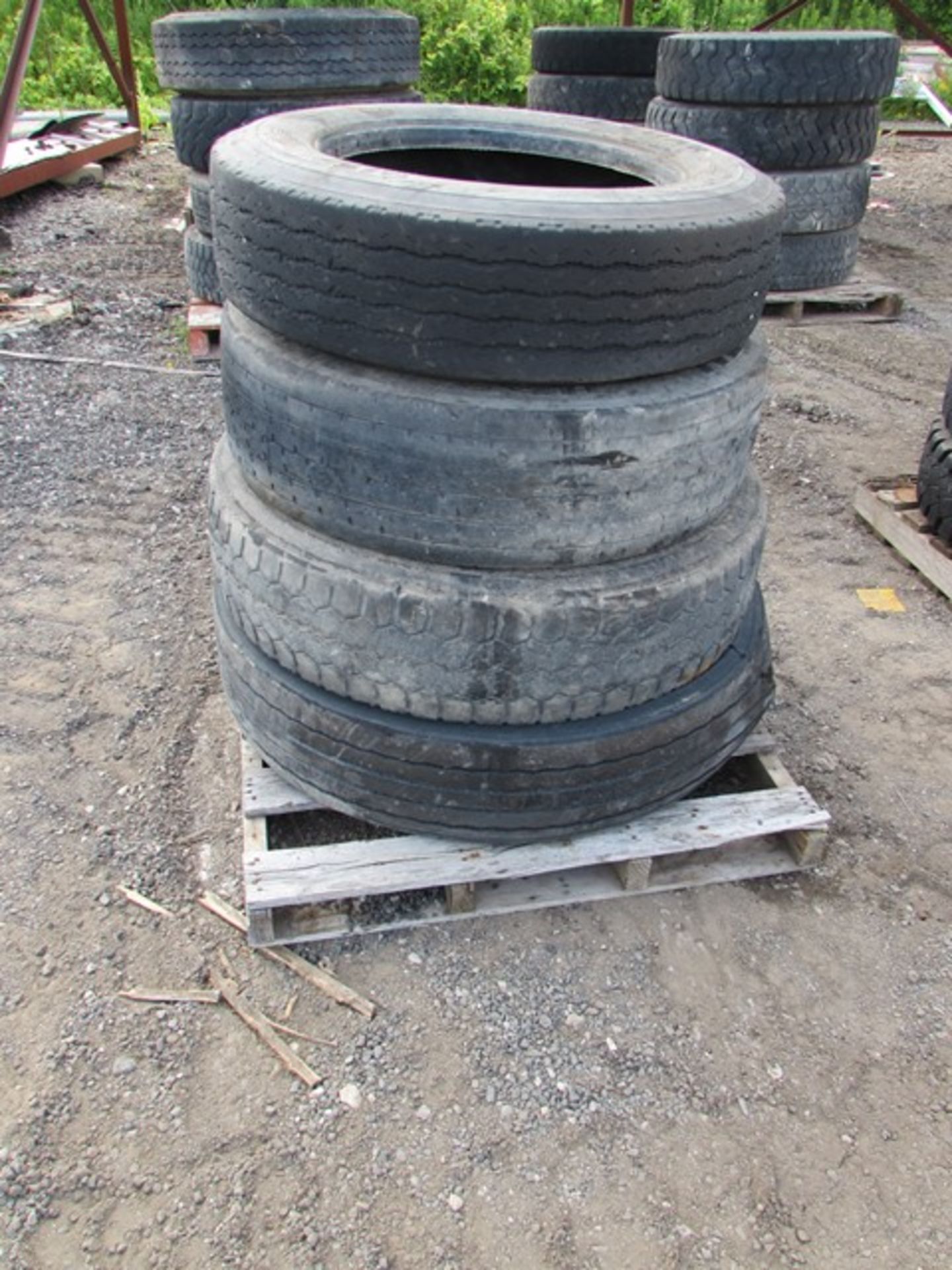 Lot 4 - ass't truck tires