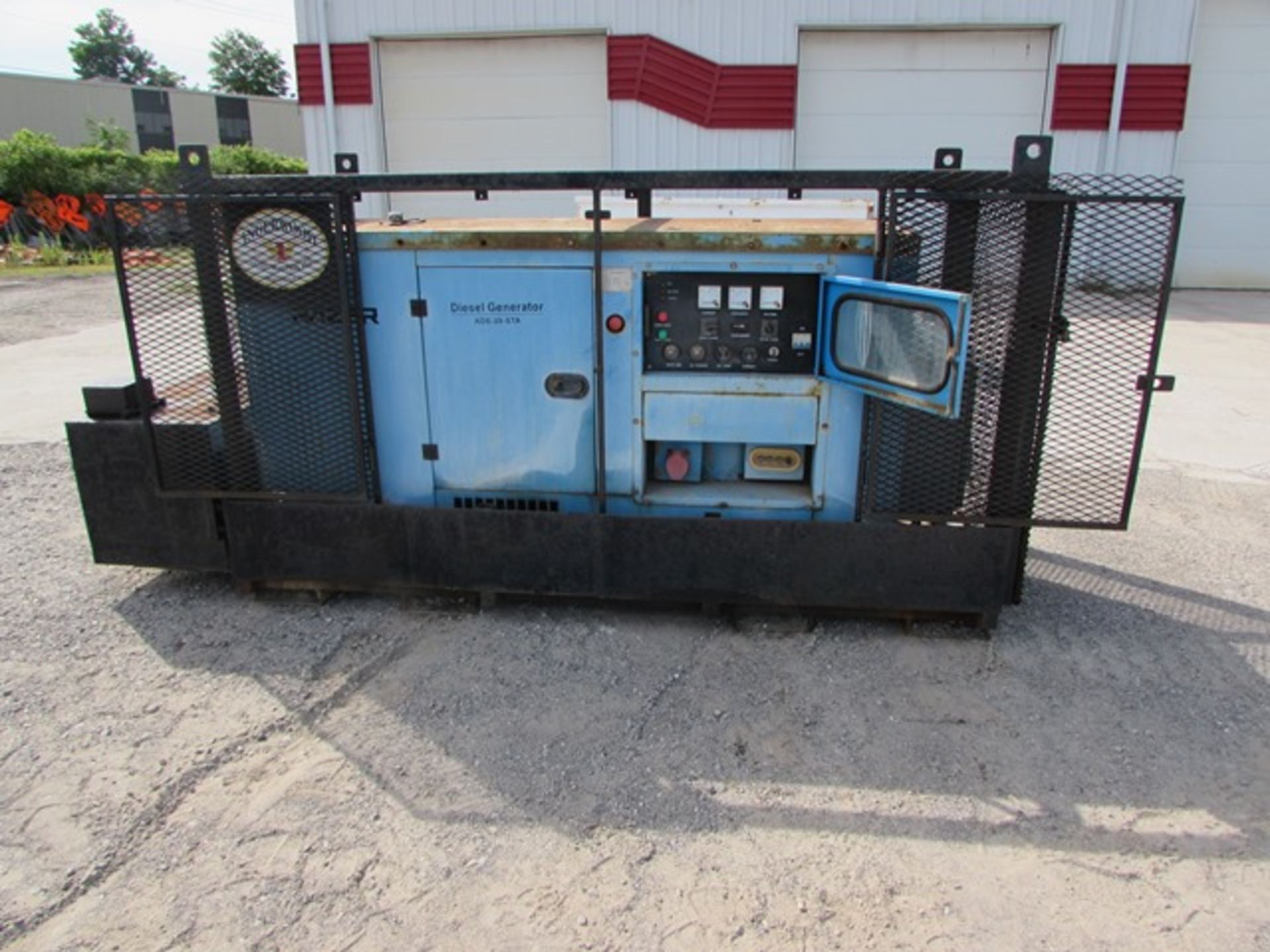 2008 Reza "KDE-28-STA" skid mounted genset c/w 20 kW output S/N - 0802034