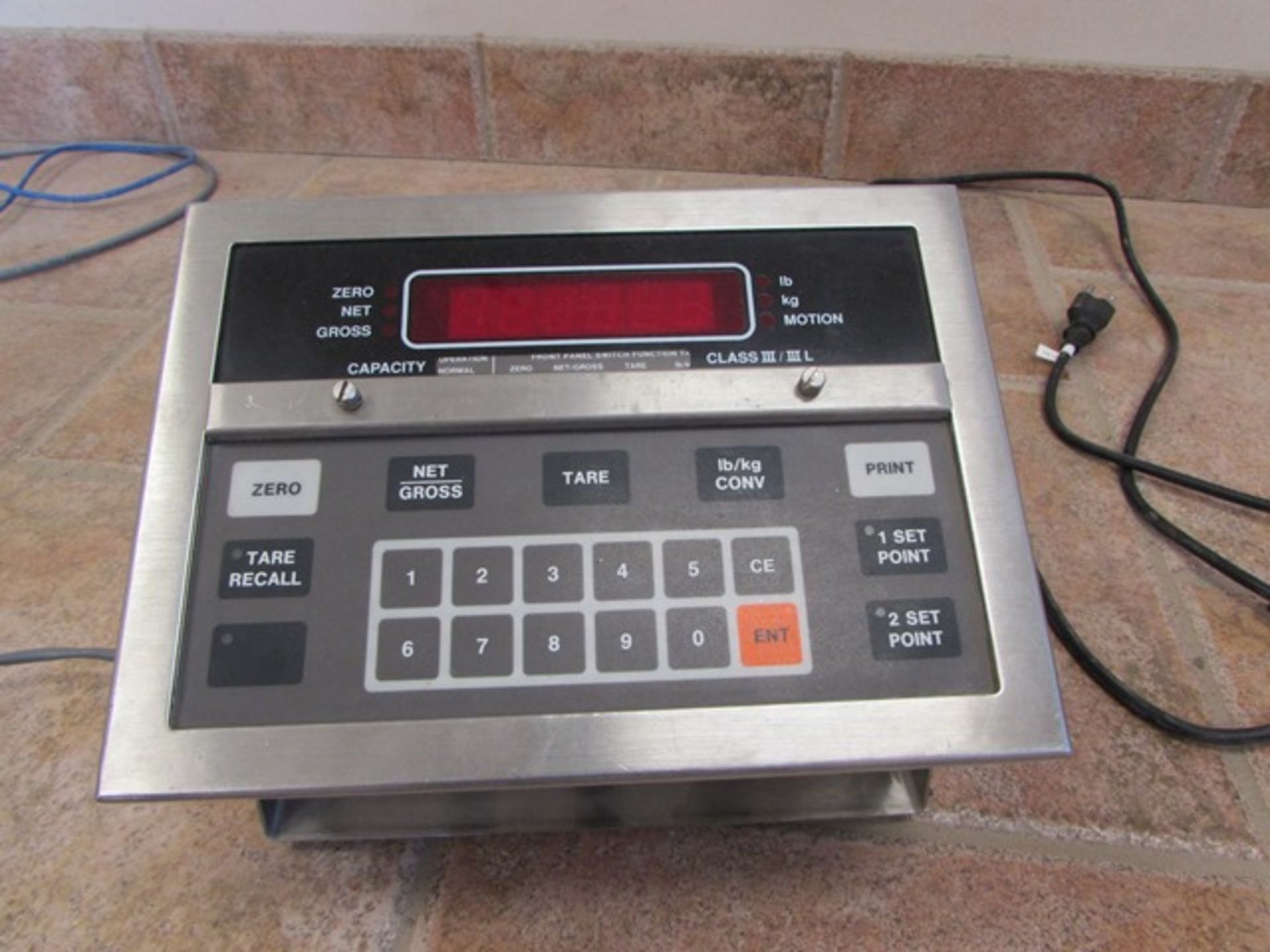 Truck weigh scale c/w digital scale head (located in office) , Epson label printer, 140,000 Lb - Image 2 of 3