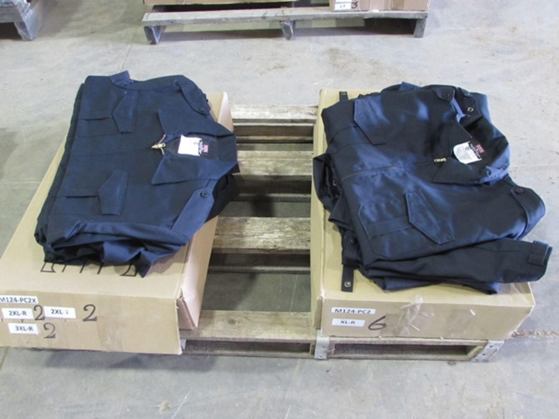 Lot  brand new navy blue work jackets (approx 22 pcs) - Image 2 of 2