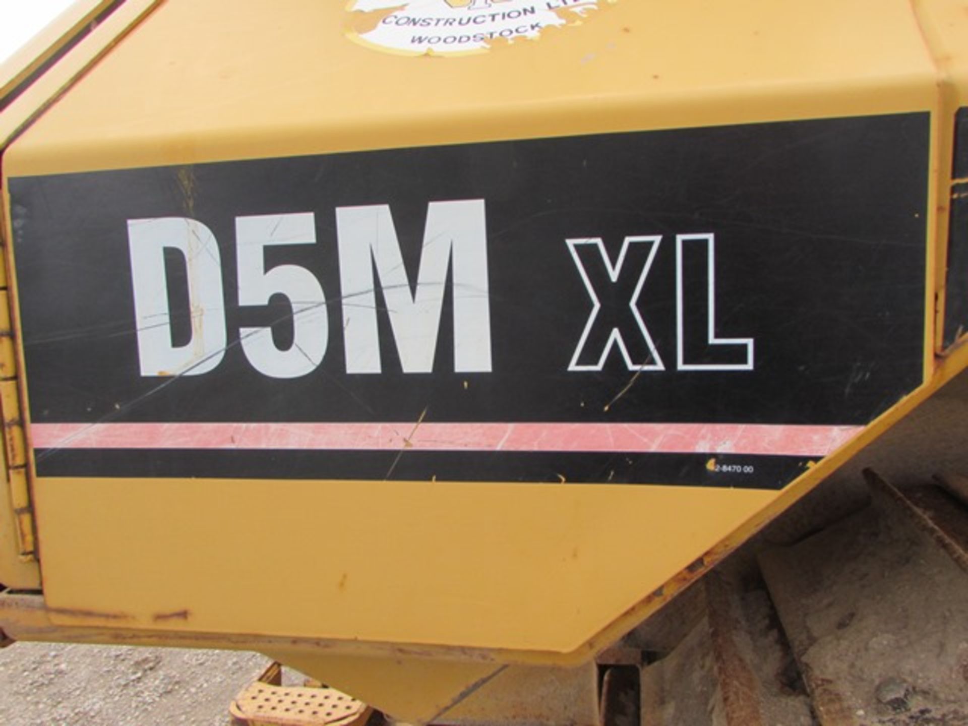 2000 Caterpillar "D5M XL" crawler tractor c/w Caterpillar "3116T" 6.6LITRE, 110hp motor, 560mm shoes - Image 2 of 3