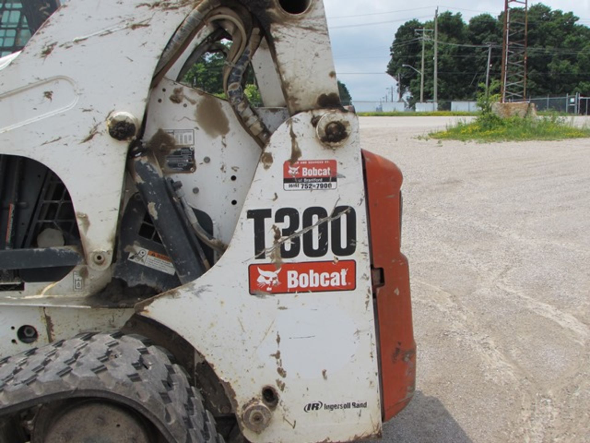 2007 Bobcat "T300" multi terrain loader c/w Kubota "V3300TE" 3.3LITRE, 81hp motor,  rubber tracks, - Image 5 of 6