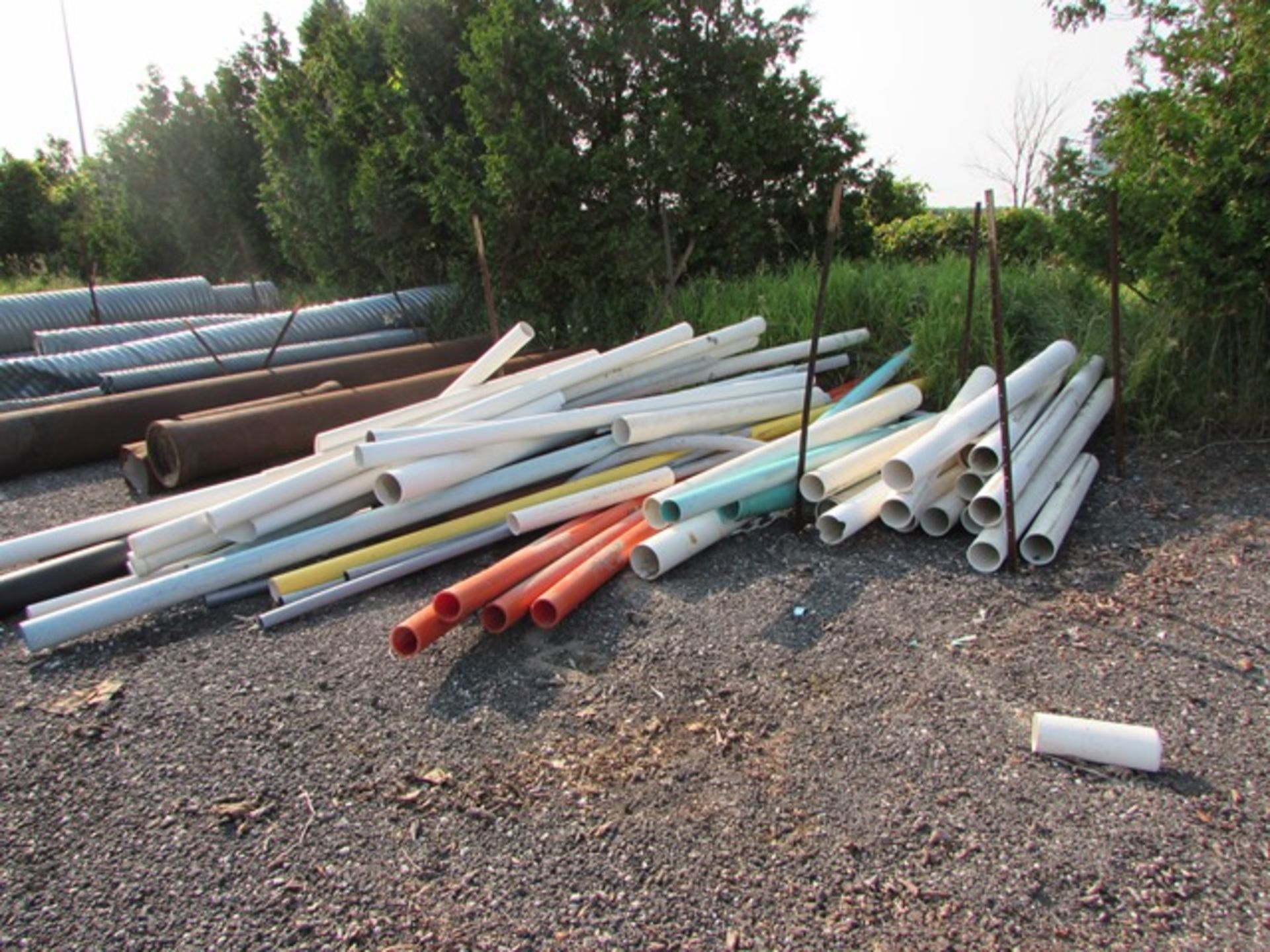 Lot PVC pipe