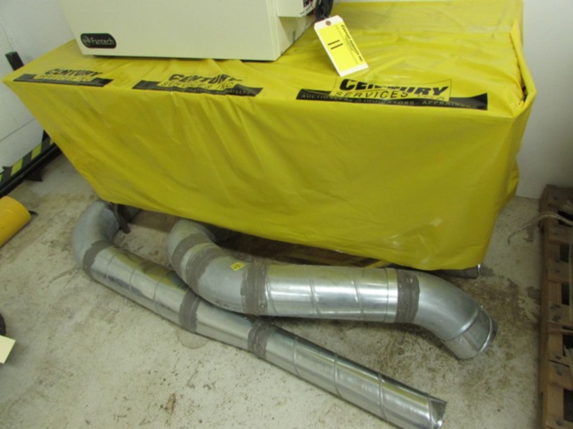 Fantech "SHR-2004" ventilation system c/w 2-sections ducting S/N - 1345 1293D - Image 2 of 3