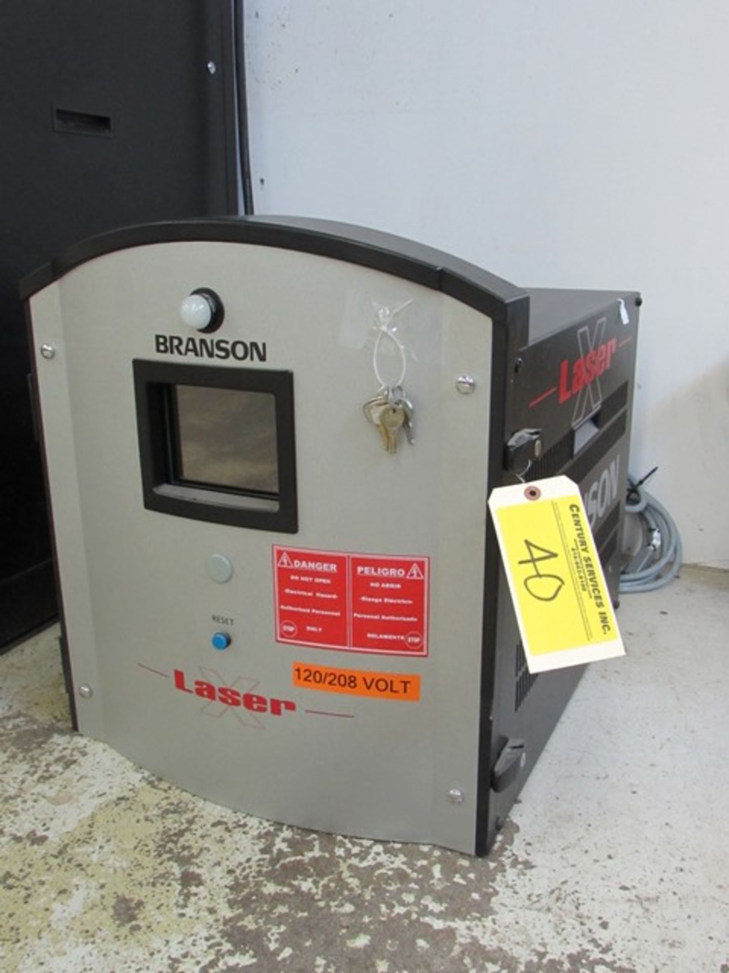 2011 Branson laser welding system equipment c/w  Radiance 3G bench-top controller with 2-laser - Image 2 of 13
