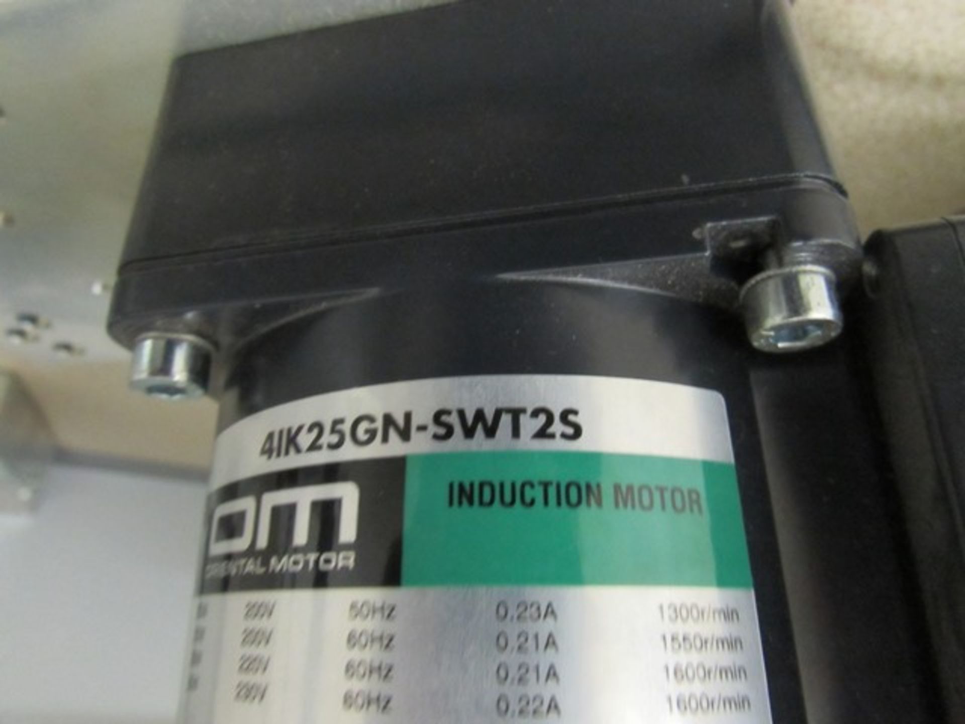 Oriental Motors 41K25GN-SWT25 induction motor c/w 25W (1/30Hp) output power, - Image 2 of 2