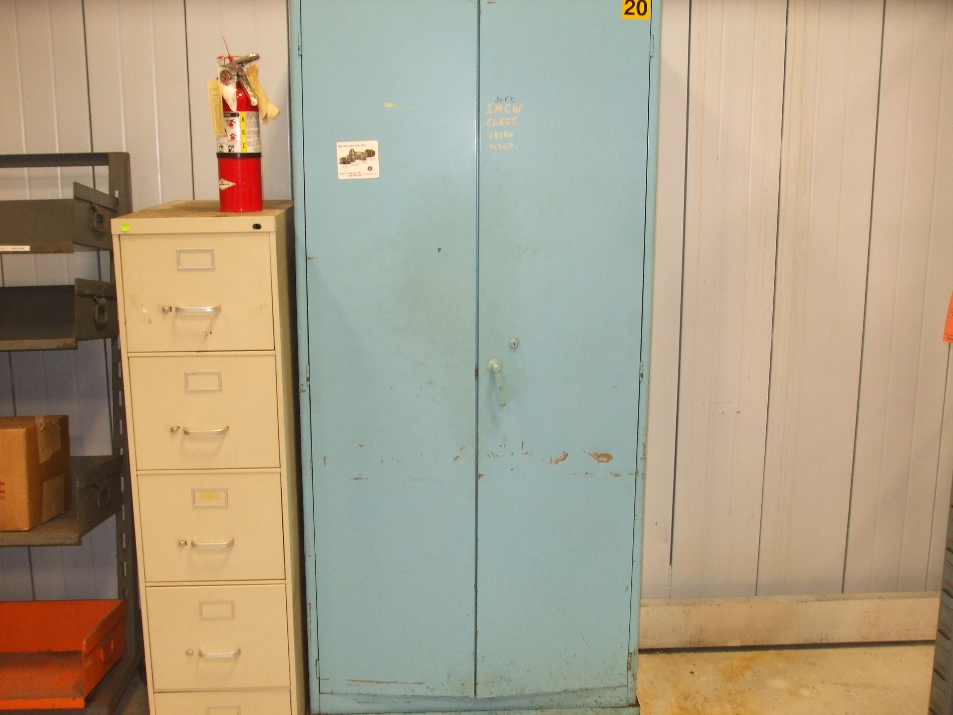 (2) DOOR SUPPLY CABINET