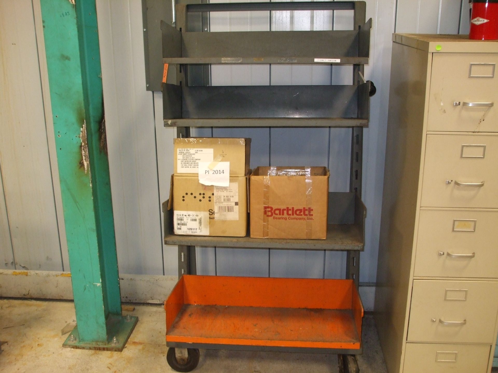 STEEL RACK & FILE CABINET