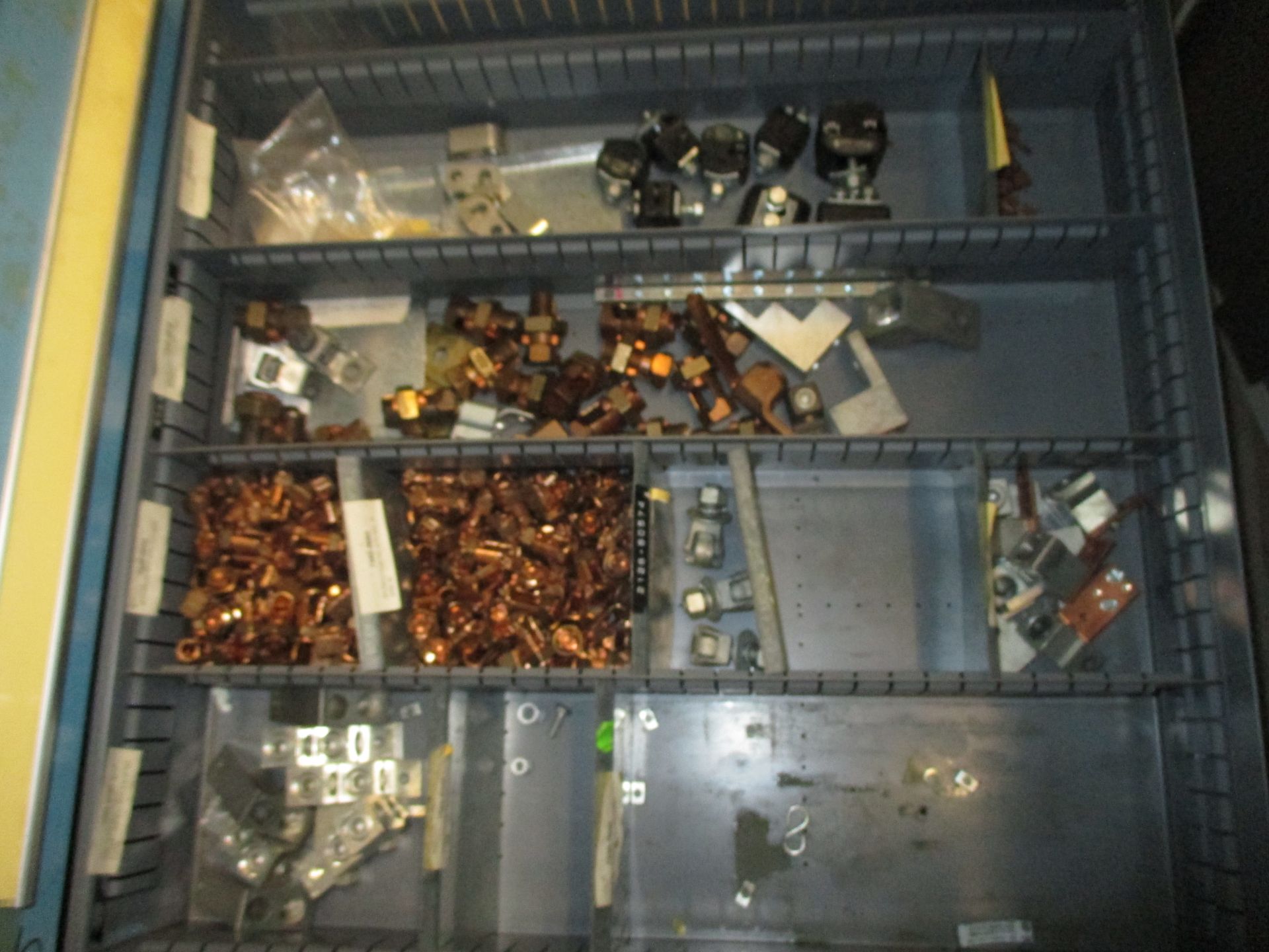 CONTENTS OF CABINET INCLUDING ESD GROUNDING; GFCI RECEPTABLES & OTHER MISC. FITTINGS 1320 Production - Image 6 of 7