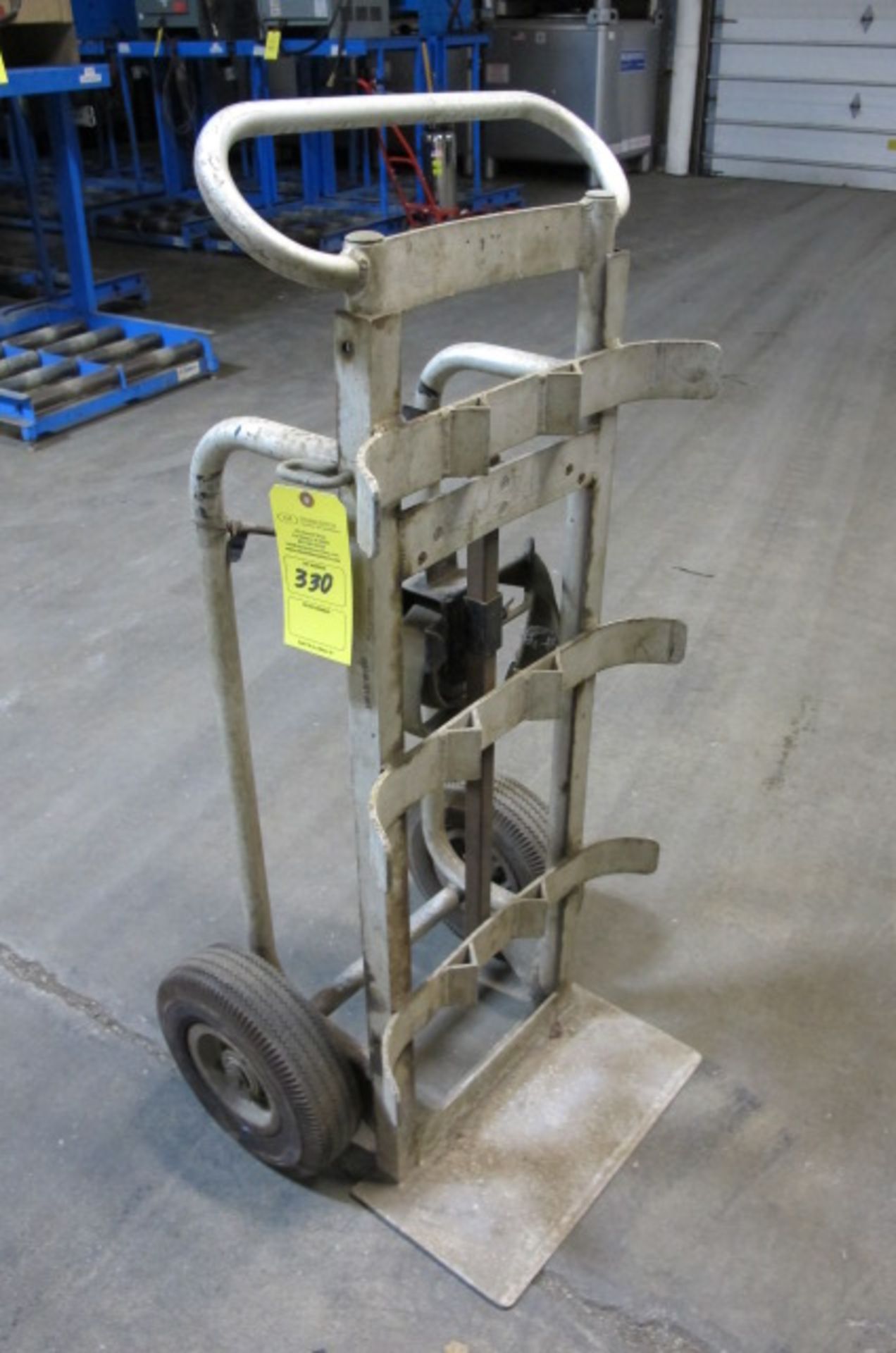 ALUMINUM 2-WHEEL BOTTLE CART 7678 OH 120, Lyons, Ohio 43523 - all Gaylord plastic pallets are NOT