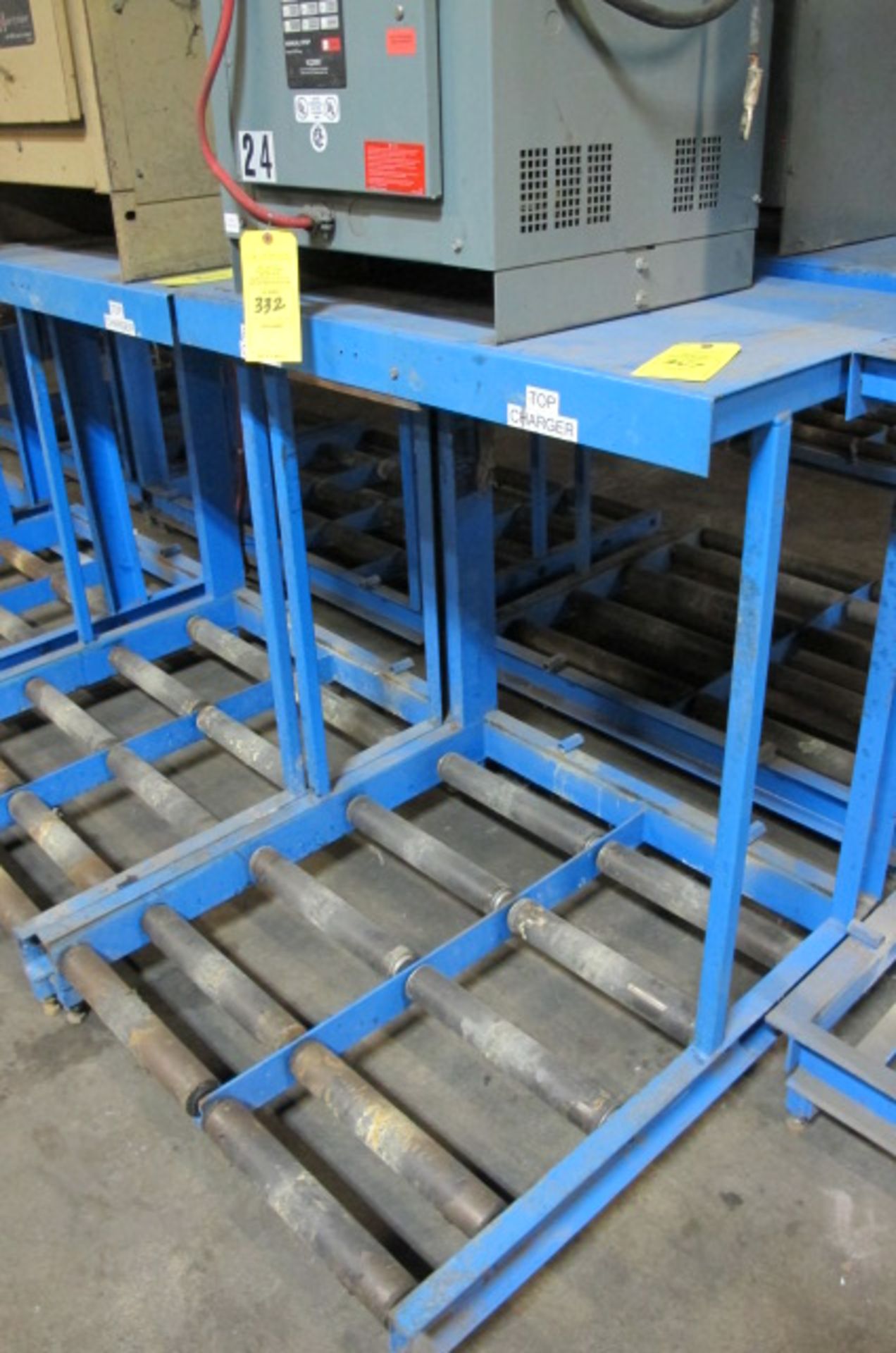 ASSORTED BATTERY CHARGING STATIONS 7695 OH 120, Lyons, Ohio 43523 - all Gaylord plastic pallets