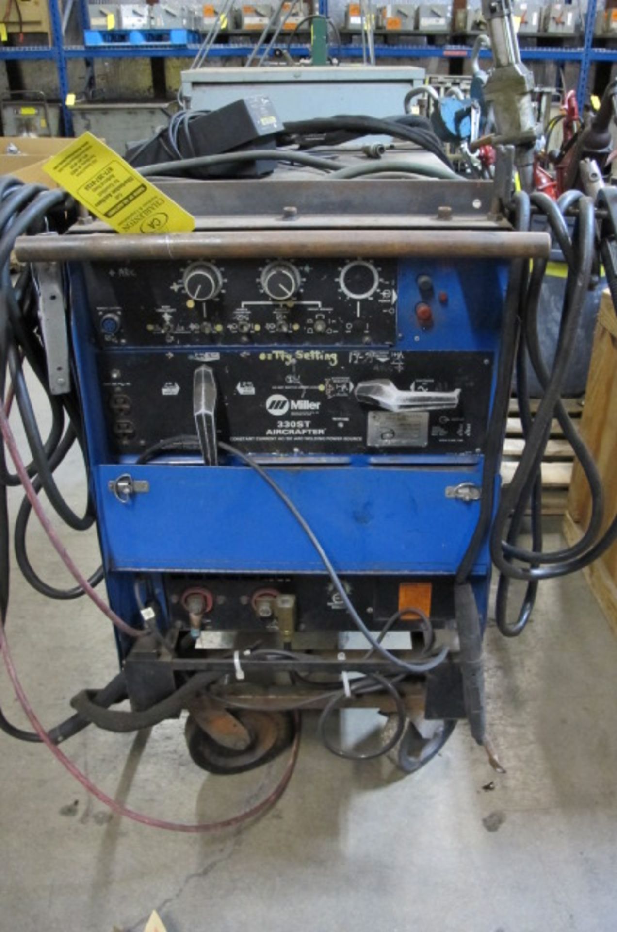 MILLER ARC WELDER; 330ST AIRCRAFTER PORTABLE 7648 OH 120, Lyons, Ohio 43523 - all Gaylord plastic