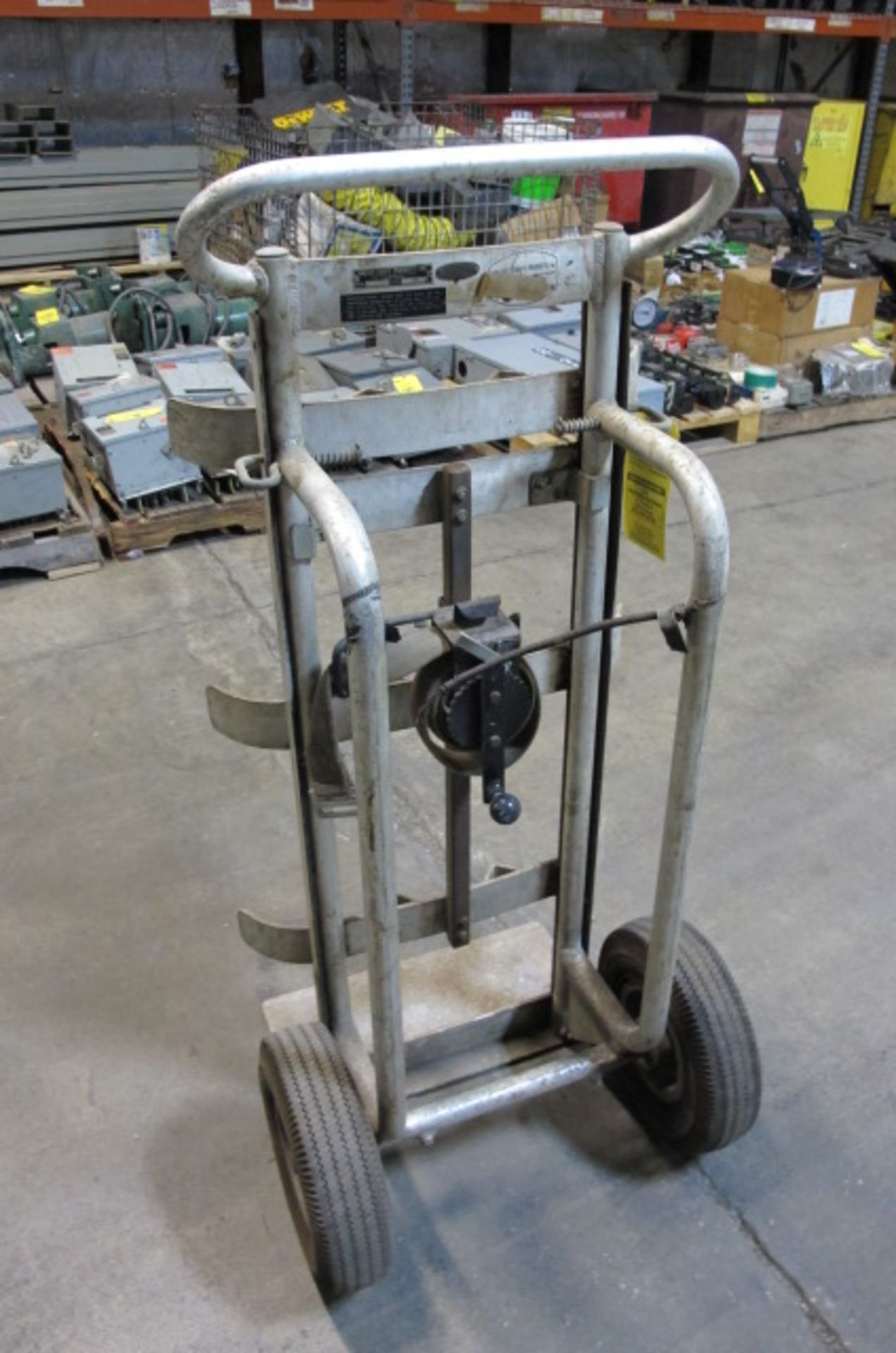 ALUMINUM 2-WHEEL BOTTLE CART 7678 OH 120, Lyons, Ohio 43523 - all Gaylord plastic pallets are NOT - Image 2 of 2