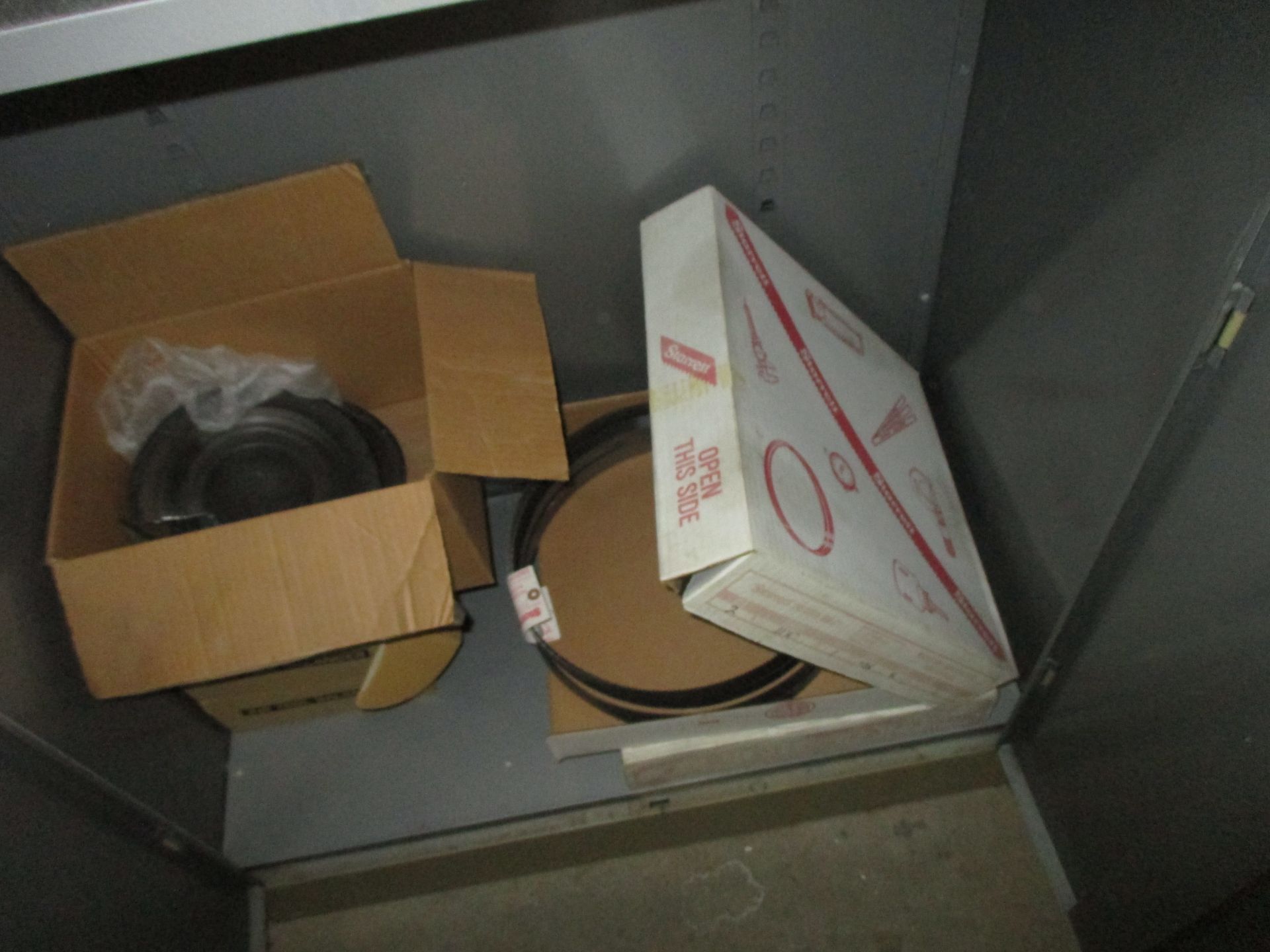 STEEL CABINET & CONTENTS INCLUDING STARRET BLADES 1320 Production Road, Fort Wayne, IN 46808 - Image 2 of 2